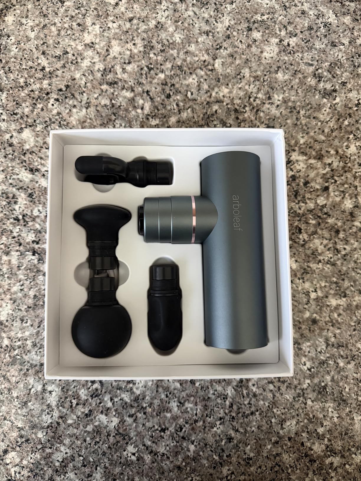 arboleaf Mini Massage Gun Deep Tissue, Portable Percussion Muscle Massager customer photo 2