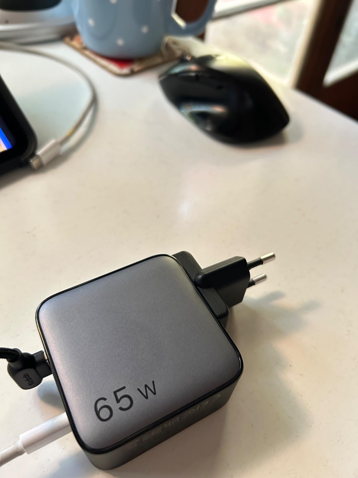 UGREEN 65W USB C Travel Adapter, 3-Port GaN International Charger customer photo 1