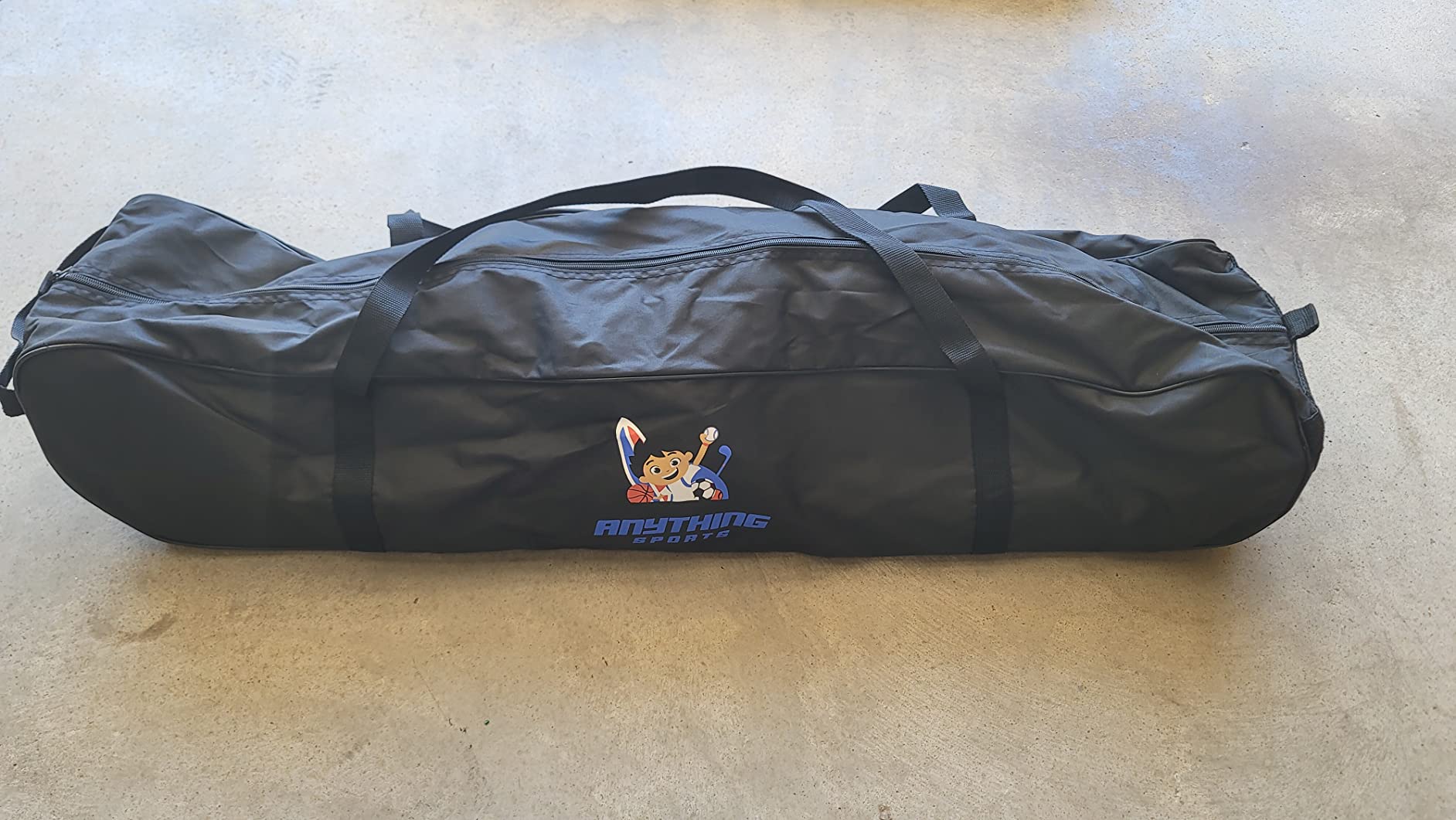 Deluxe Heavy Duty Pickleball Net with Wheels – Regulation Size Portable Net System with Lockable Wheels & Wheeled Carry Case | Tournament-Ready, Fast Setup | Backyard, Driveway, Gym & Court Use customer photo 2