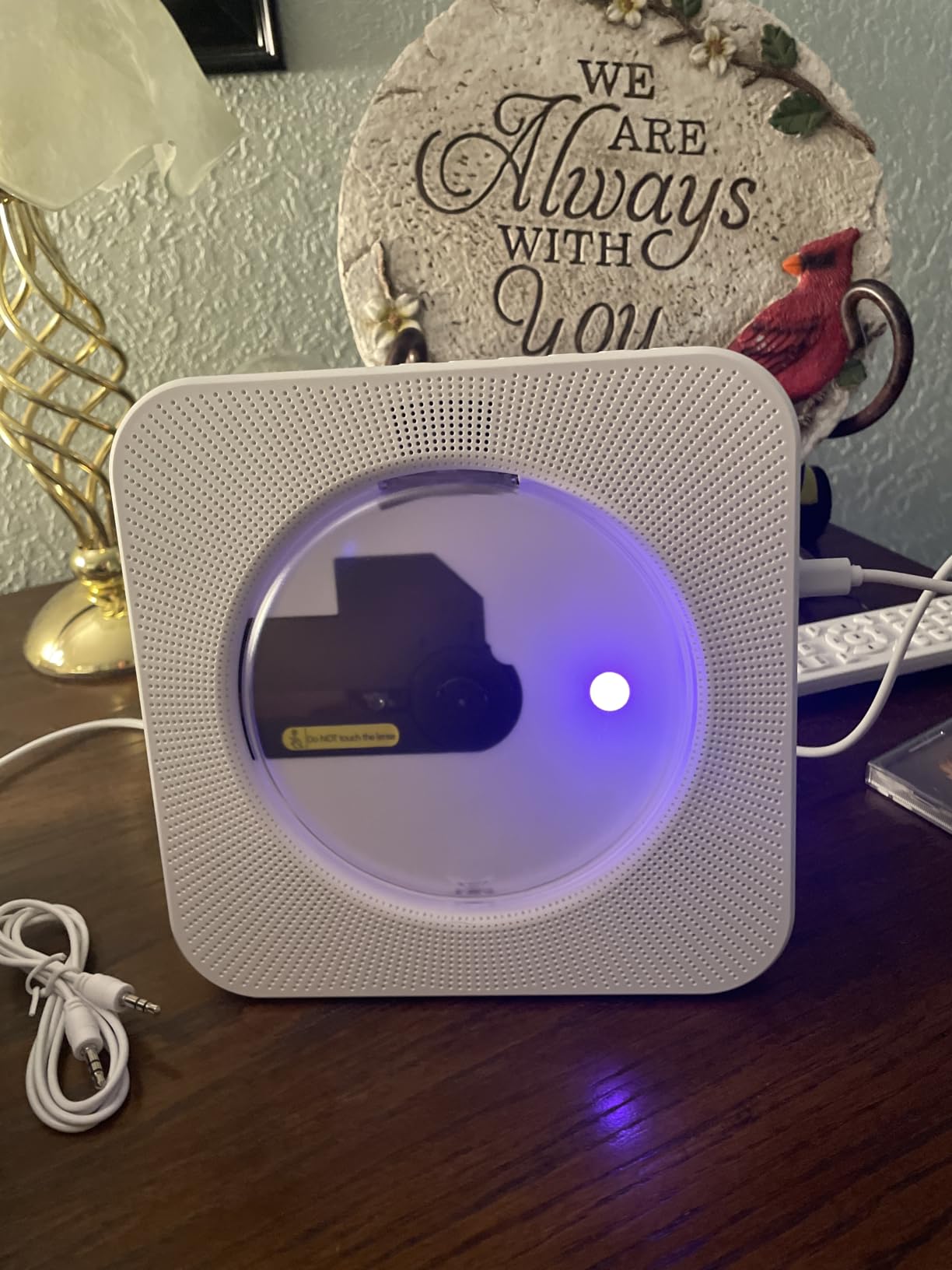 Gueray CD Player Portable Bluetooth Desktop CD Players for Home customer photo 2
