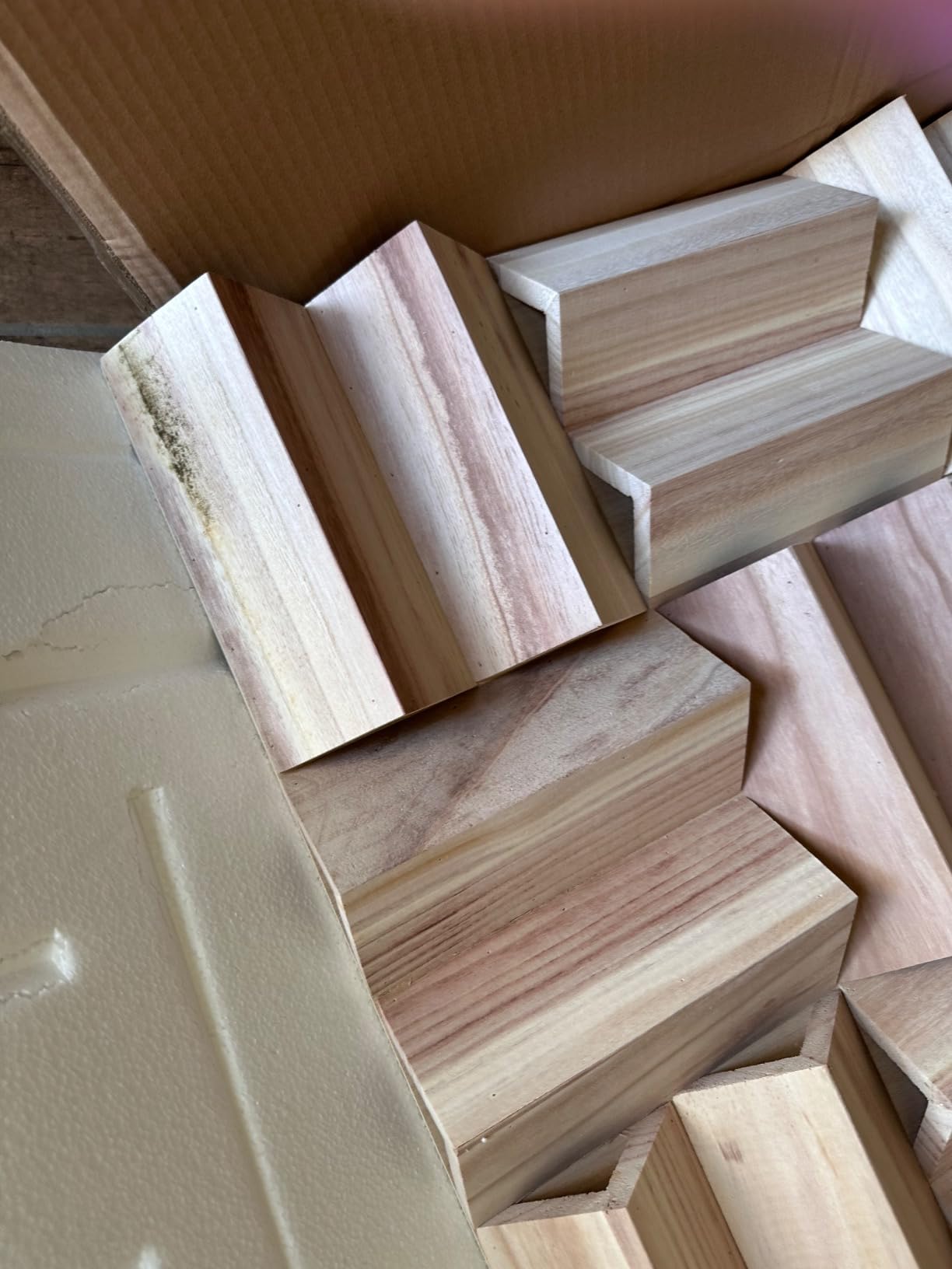 Acoustic Diffuser - Wood Acoustic Diffusion Panel - Wooden Sound Panels For Echo Reduction And Sound Control customer photo 1
