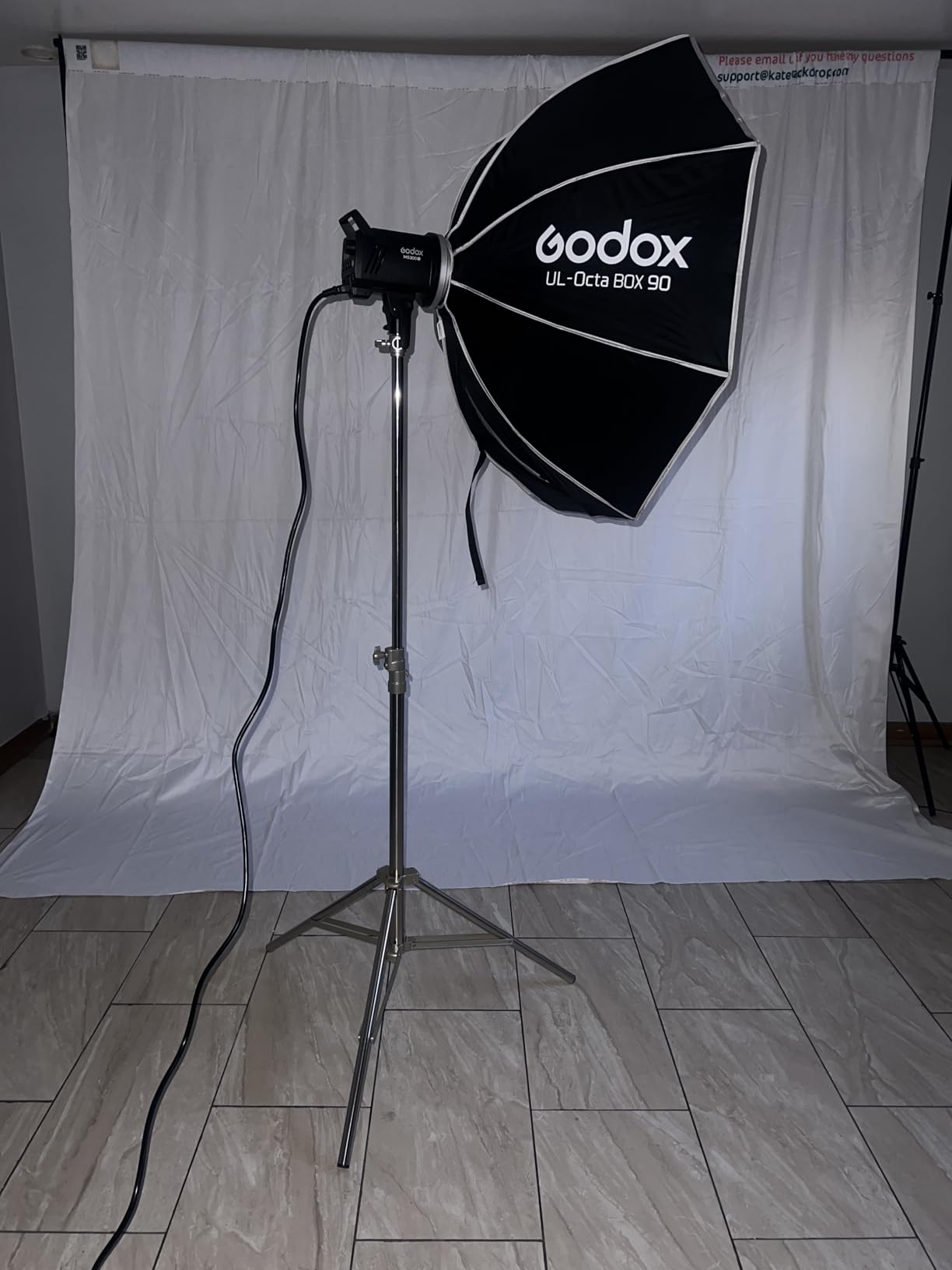 NEEWER 7.2ft/2.2m Stainless Steel Light Stand, Spring Cushioned Heavy Duty Photography Tripod Stand with 1/4” to 3/8” Universal Screw Adapter for Strobe,LED Video Light,Ring Light, Monolight, Softbox | Photography Tripod Stand, 1/4