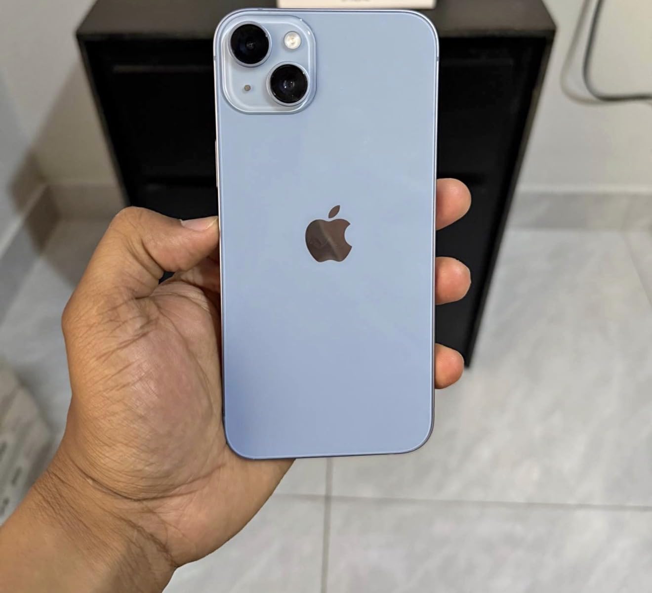 Apple iPhone 14 Plus, 128GB, Purple - Unlocked (Renewed) customer photo 1