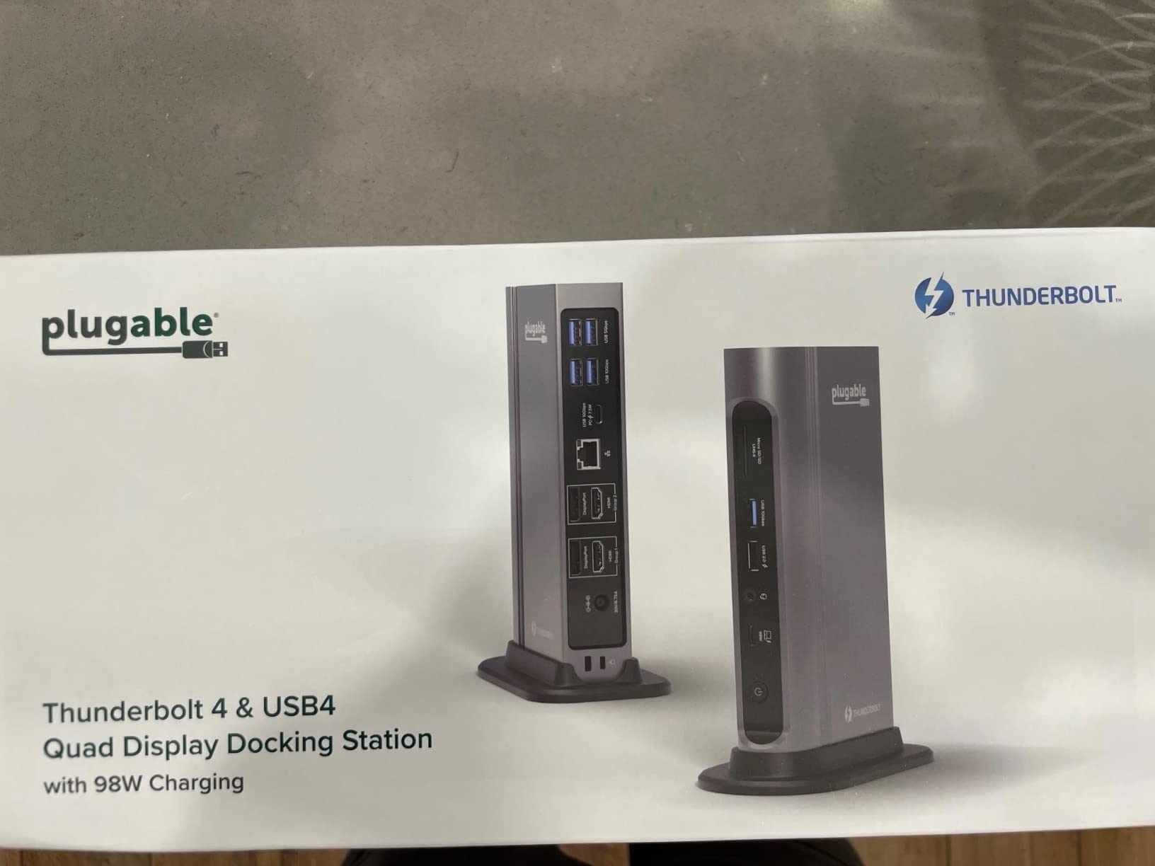 Plugable 16-in-1 Thunderbolt 4 Dock – Dual 4K Monitors for M4/M5 MacBook Air/Pro, 100W Charging, 2X HDMI, 2X DisplayPort, 2.5G Ethernet, 7X USB, MicroSD/SD Card Reader, Windows & USB4 Compatible customer photo 2