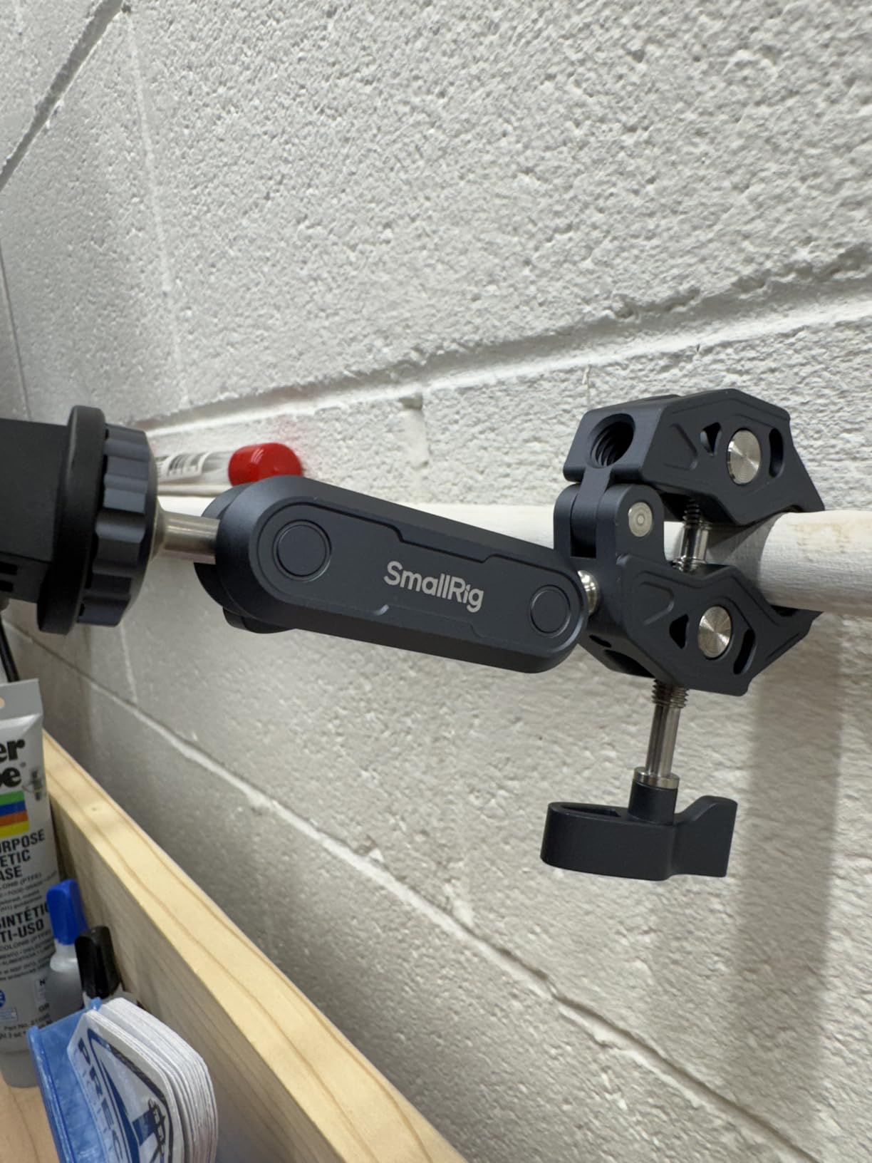SMALLRIG Super Clamp Arm, Double Clamp Mount customer photo 1