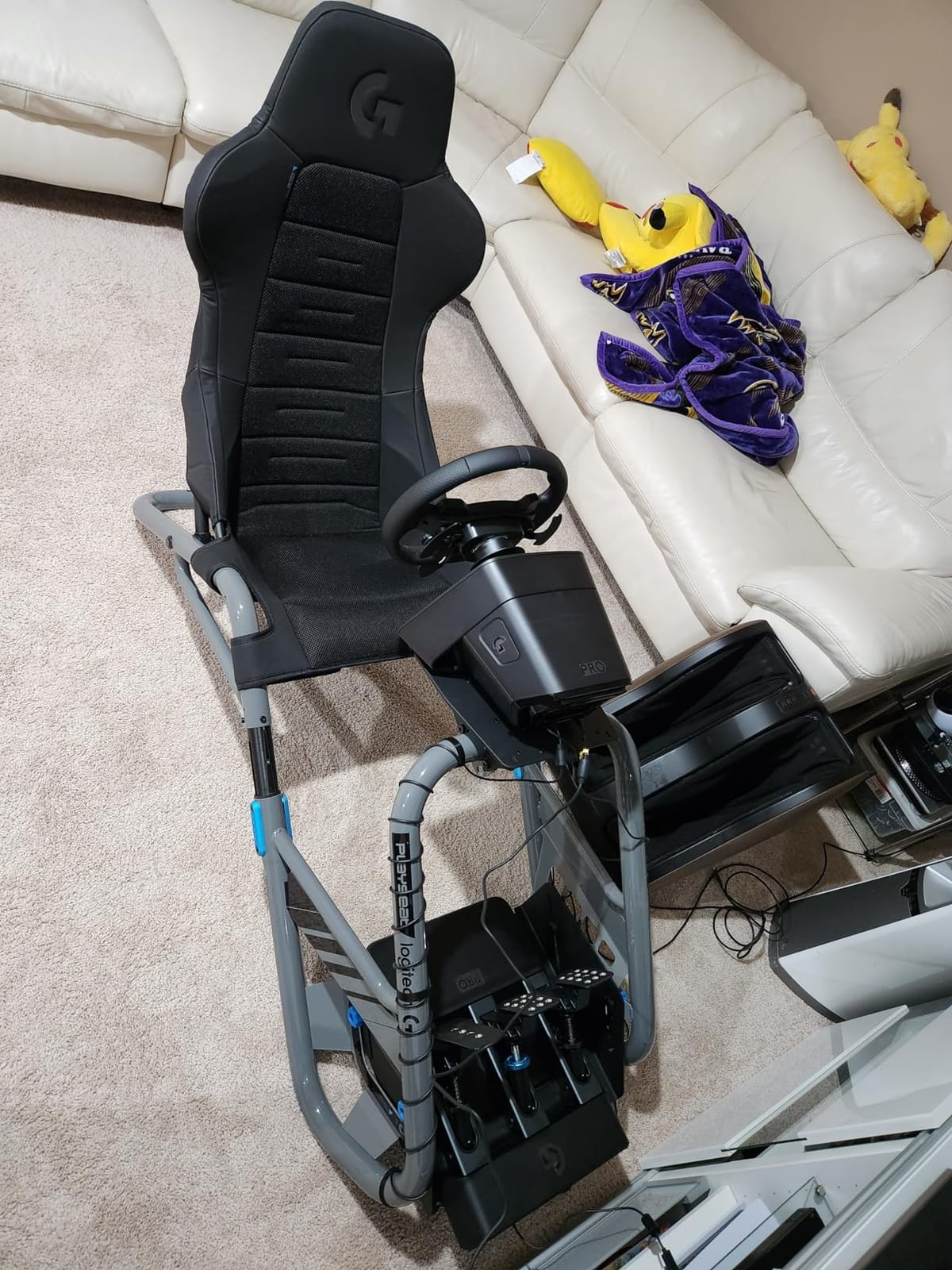 Playseat Trophy - Logitech G Editon | Direct Drive Sim Racing Cockpit customer photo 1