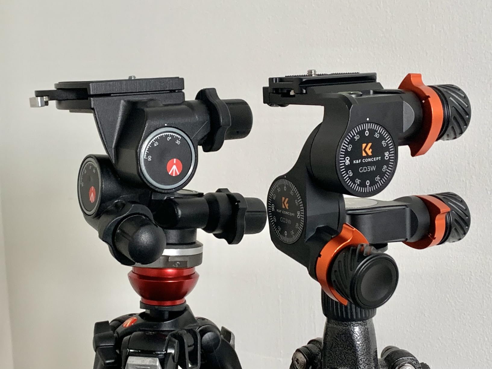 K&F CONCEPT 3-Way Geared Tripod Head customer photo 2