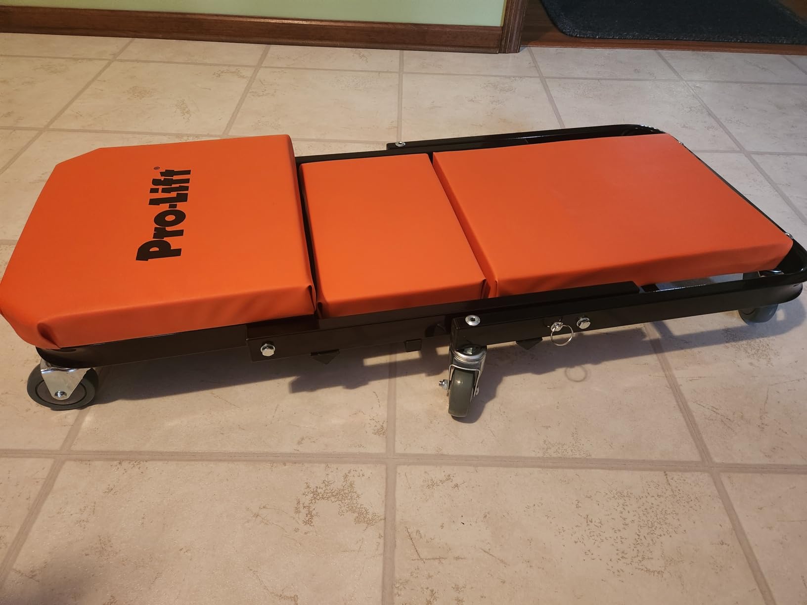 Pro-LifT Foldable Z Creeper 2-in-1 Rolling Car Creeper & Seat, 40