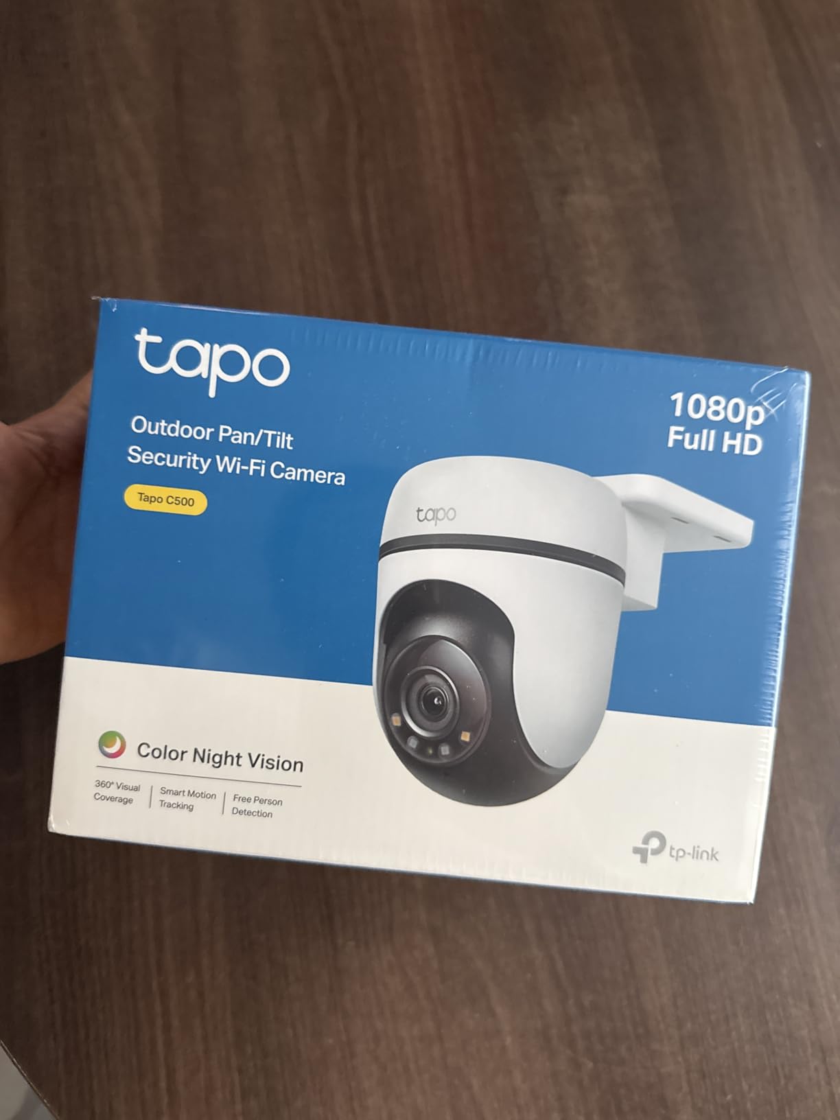 Tapo 1080P Outdoor Wired Pan/Tilt Security Wi-Fi Camera, 360° View, Motion Tracking, Works with Alexa & Google Home, Night Vision, Free AI Detection, Cloud & SD Card Storage(up to 512GB), Tapo C500… customer photo 2