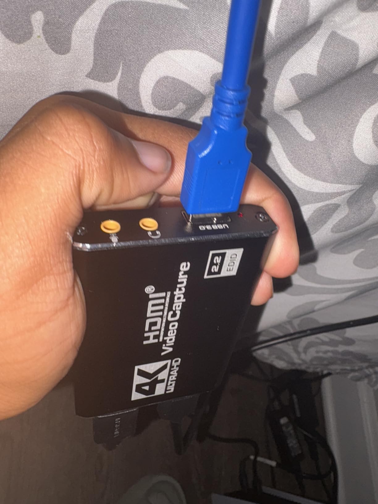Capture Card 4K HDMI Video Streaming to USB 3.0 1080P 60FPS Capture Device customer photo 1
