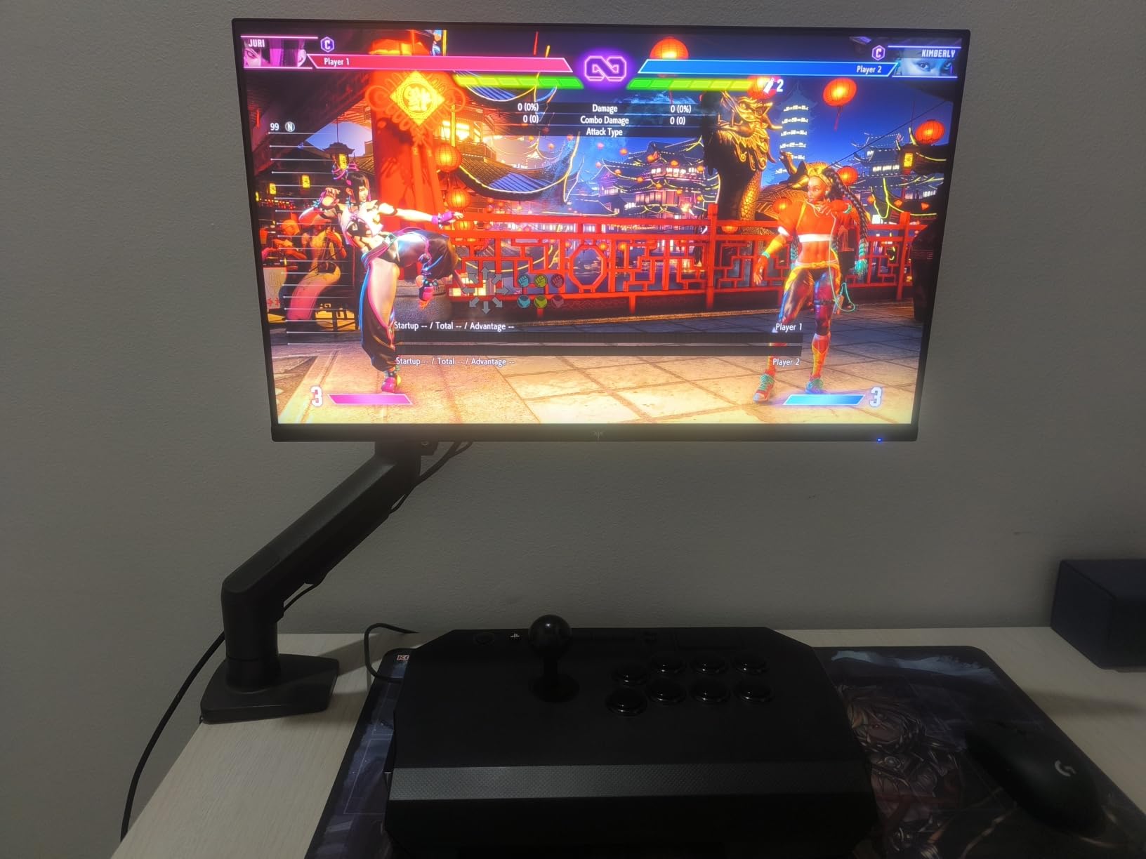 Qanba N3 Drone 2 Wired Joystick for PlayStation 5/4 and PC (Fighting Stick) Officially Licensed Sony Product customer photo 2