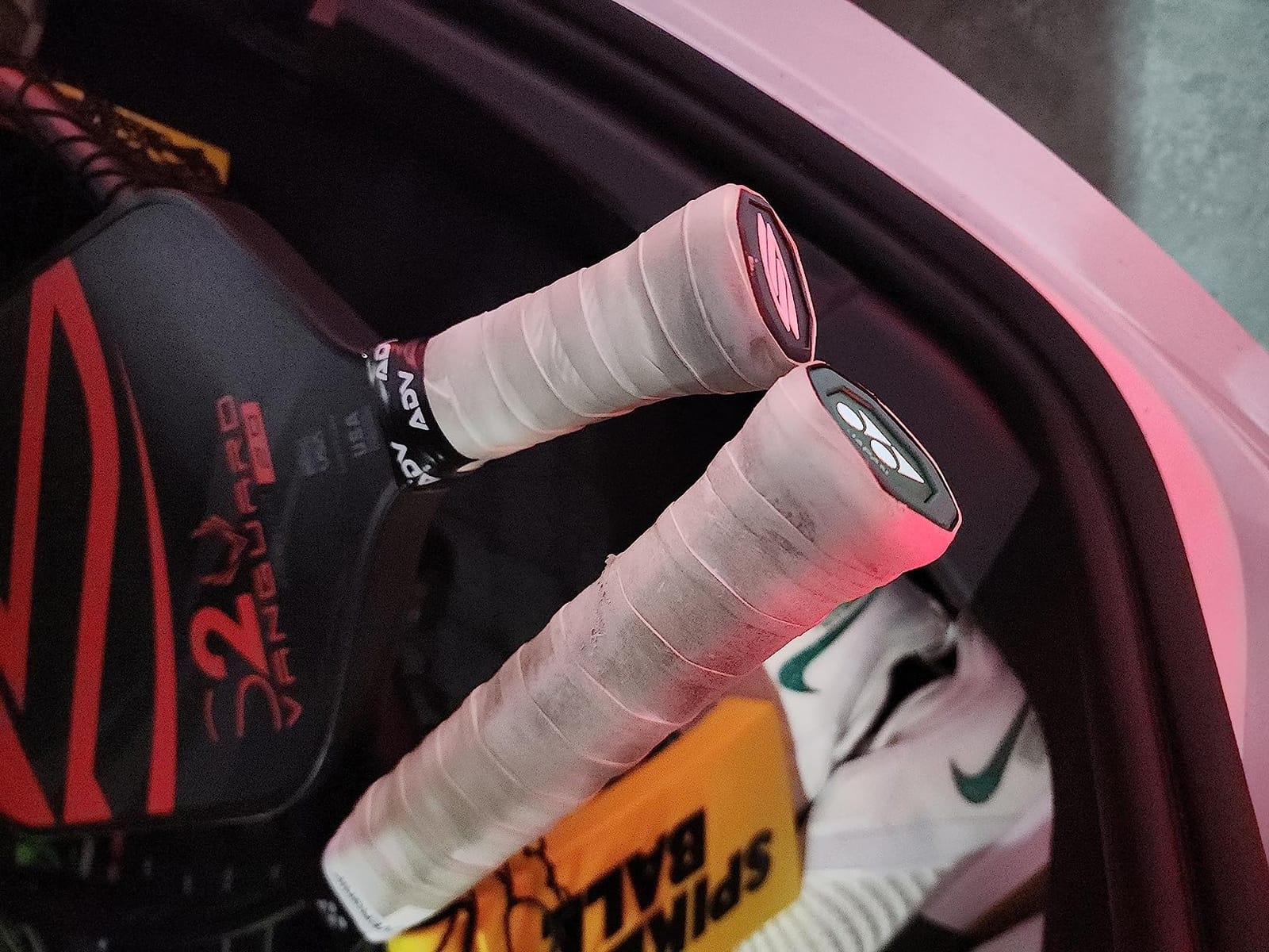 ADV MaxTac Tennis Overgrip, Tacky Moisture-Wicking Grip (Black, 12-Pack) customer photo 2