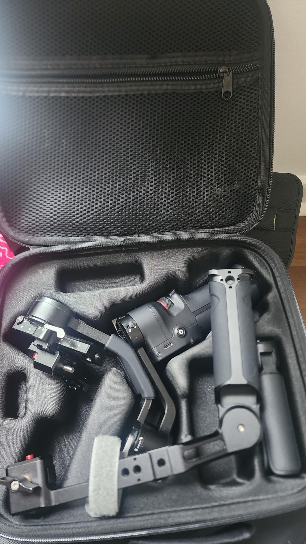 RS 3 Mini Case, Waterproof Storage Shoulder Bag Travel Carrying Case for DJI RS 3 Mini/Creator Combo, 3-Axis Gimbal Lightweight Stabilizer Accessories customer photo 2