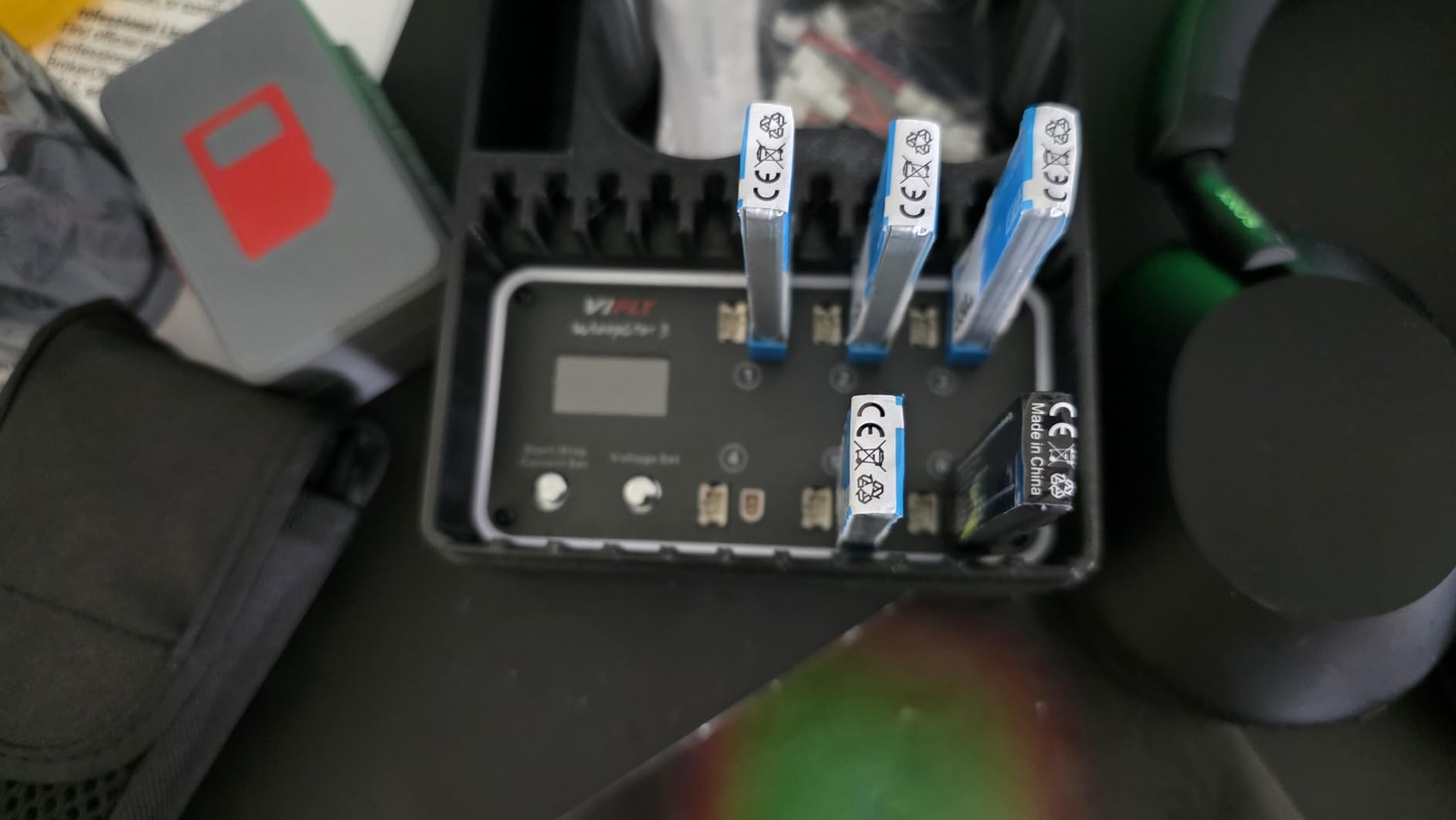 VIFLY WhoopStor V3 6 Ports 1S LiPo Battery Storage Charger and Discharger with LCD Display Tiny Whoop Charger with PH2.0 and BT2.0 Connectors customer photo 2