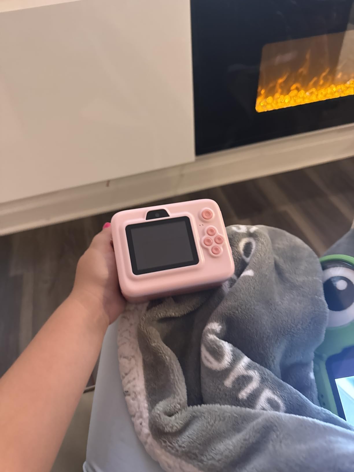 Dylanto Kids Camera Instant Print,1080P Kids Instant Cameras that Print Photos,Christmas Birthday Gifts for Girls Age 3-12,Portable Toy for 3 4 5 6 7 8 9 10 Year Old Girls Boys Pink customer photo 2