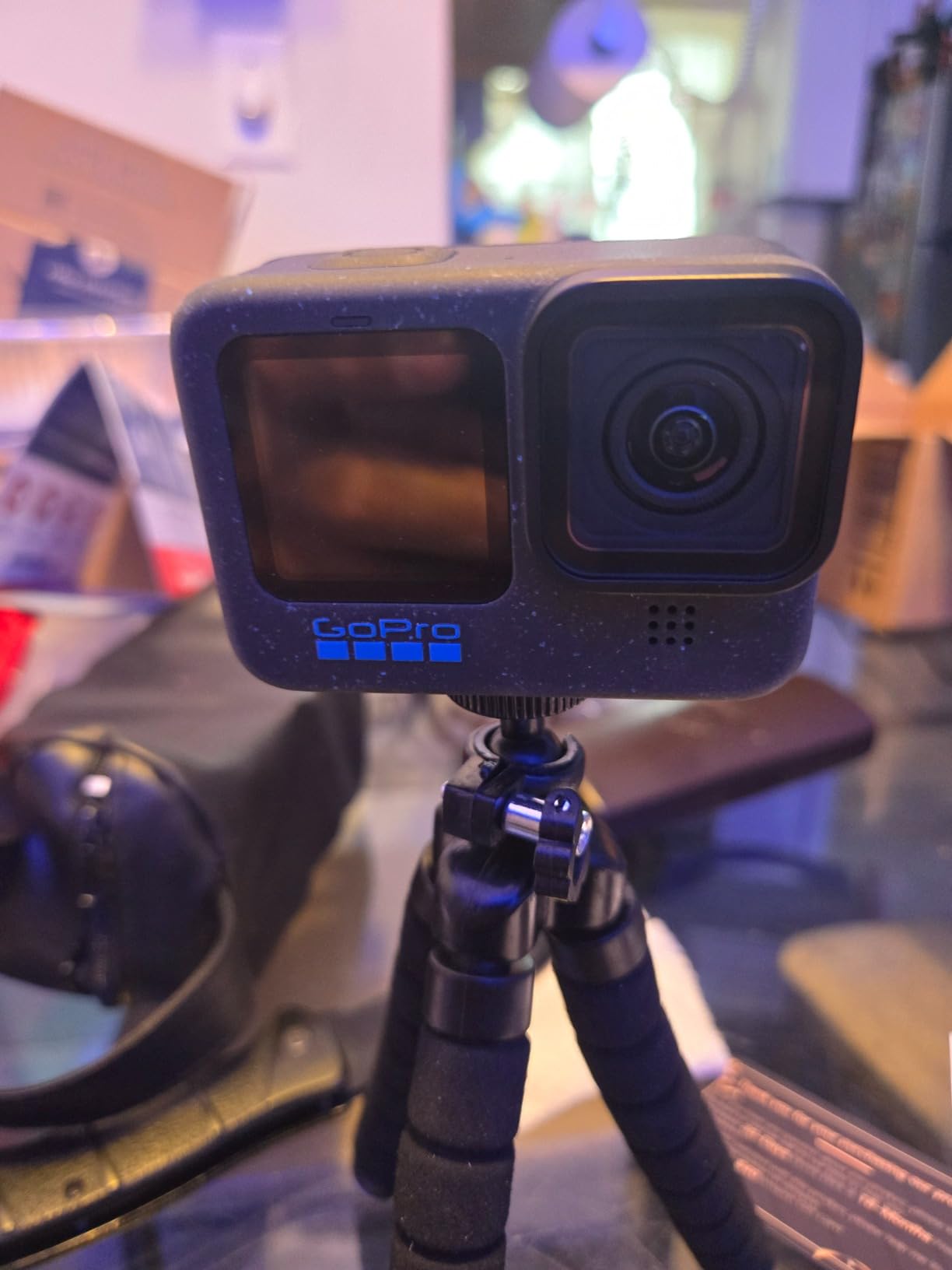 GoPro HERO12 Black - Waterproof Action Camera with 5.3K60 Ultra HD Video, 27MP Photos, HDR, 1/1.9