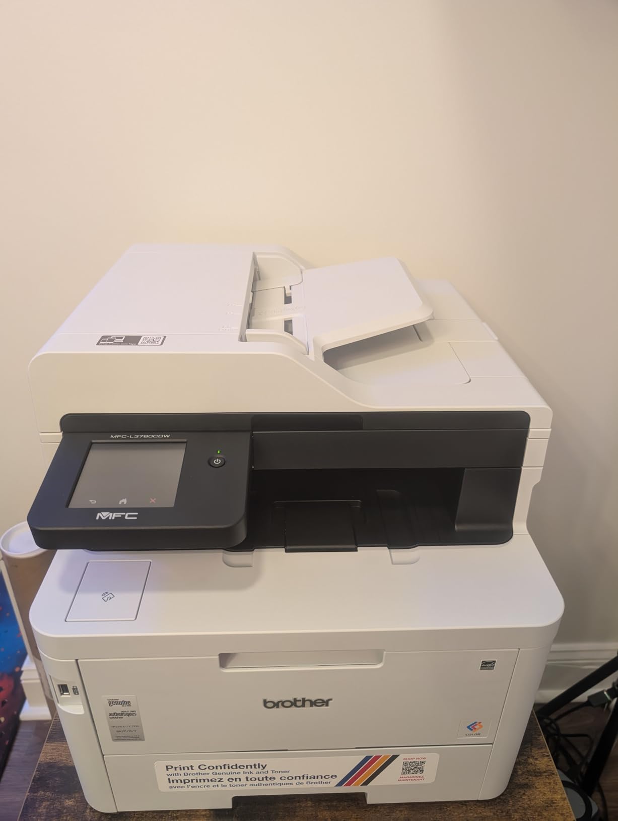 Brother MFC-L3780CDW Wireless Digital Color All-in-One Printer customer photo 2