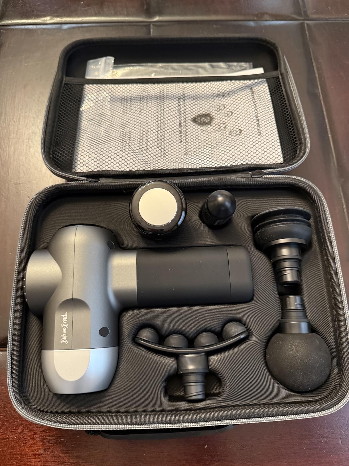 BOB AND BRAD C2 Pro Massage Gun with Heat and Cold Therapy, FSA Eligible & HSA Approved, PT-Developed Deep Tissue Back Massager for Athletes, Men & Women — Birthday & Holiday Gifts customer photo 2