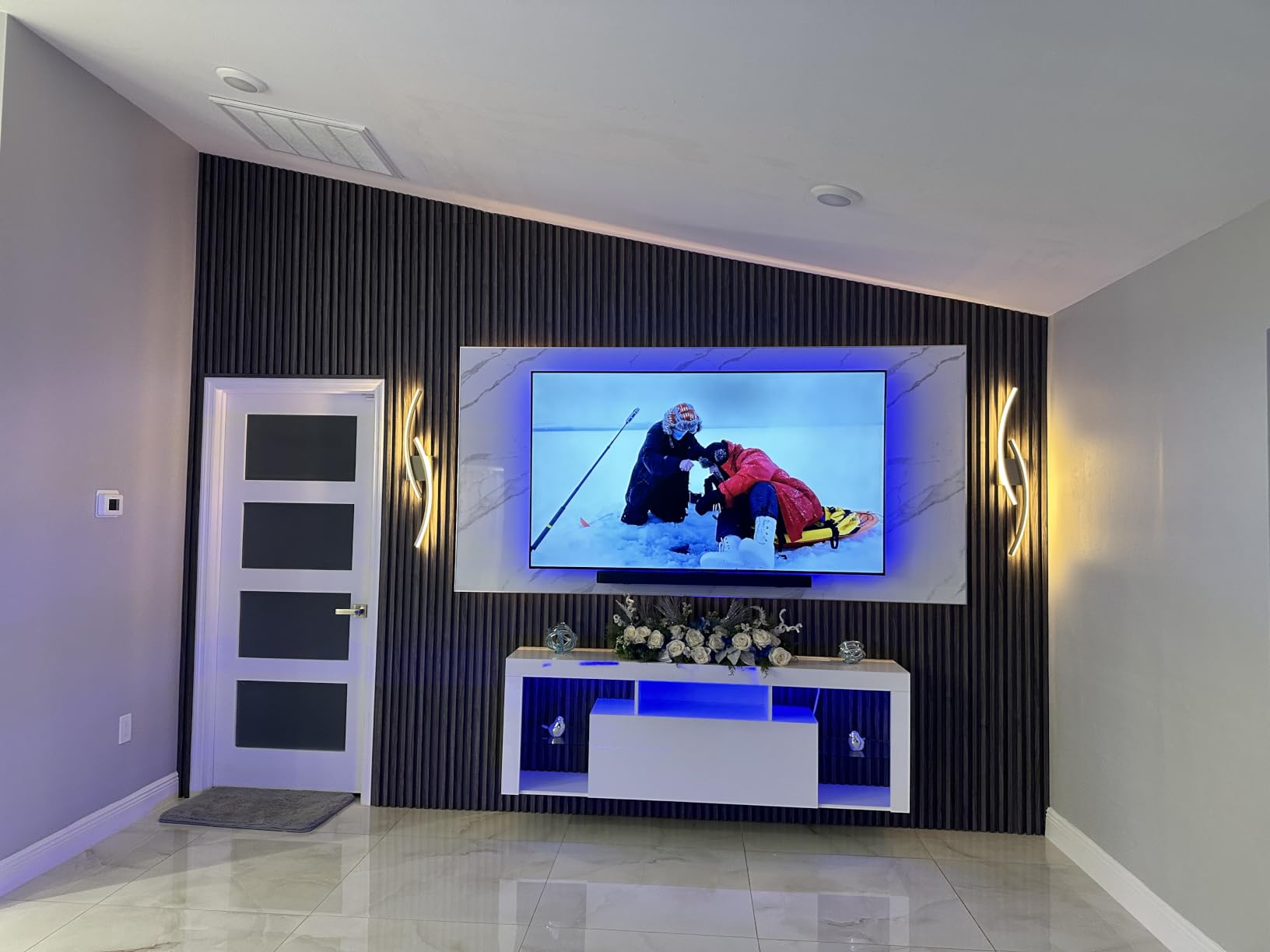 KANTUTOE LED Lights for TV, 16.4ft TV LED Backlight for 45-75 Inch TVs, RGB TV Backlight Behind with Music Sync, Smart APP and Button Control Strip Lights USB Powered for Bedroom/Gaming customer photo 1