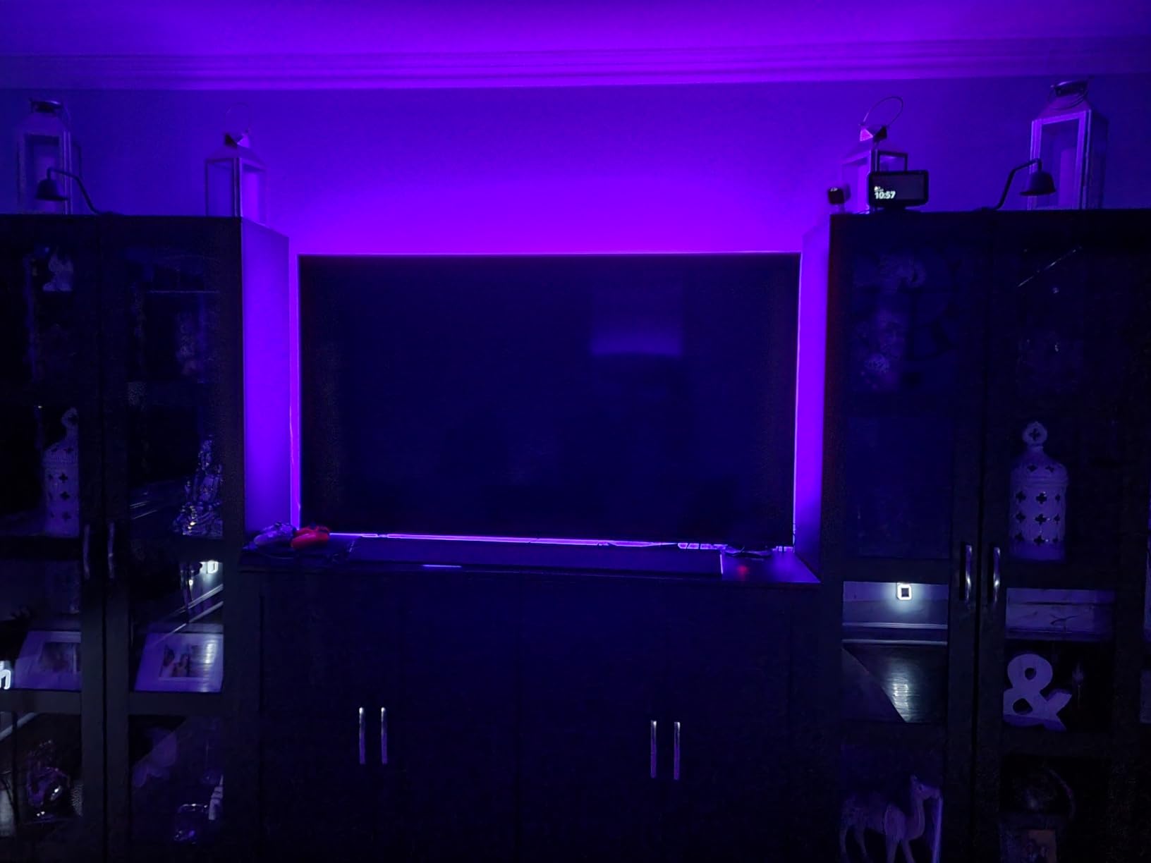 KANTUTOE LED Lights for TV, 16.4ft TV LED Backlight for 45-75 Inch TVs, RGB TV Backlight Behind with Music Sync, Smart APP and Button Control Strip Lights USB Powered for Bedroom/Gaming customer photo 2