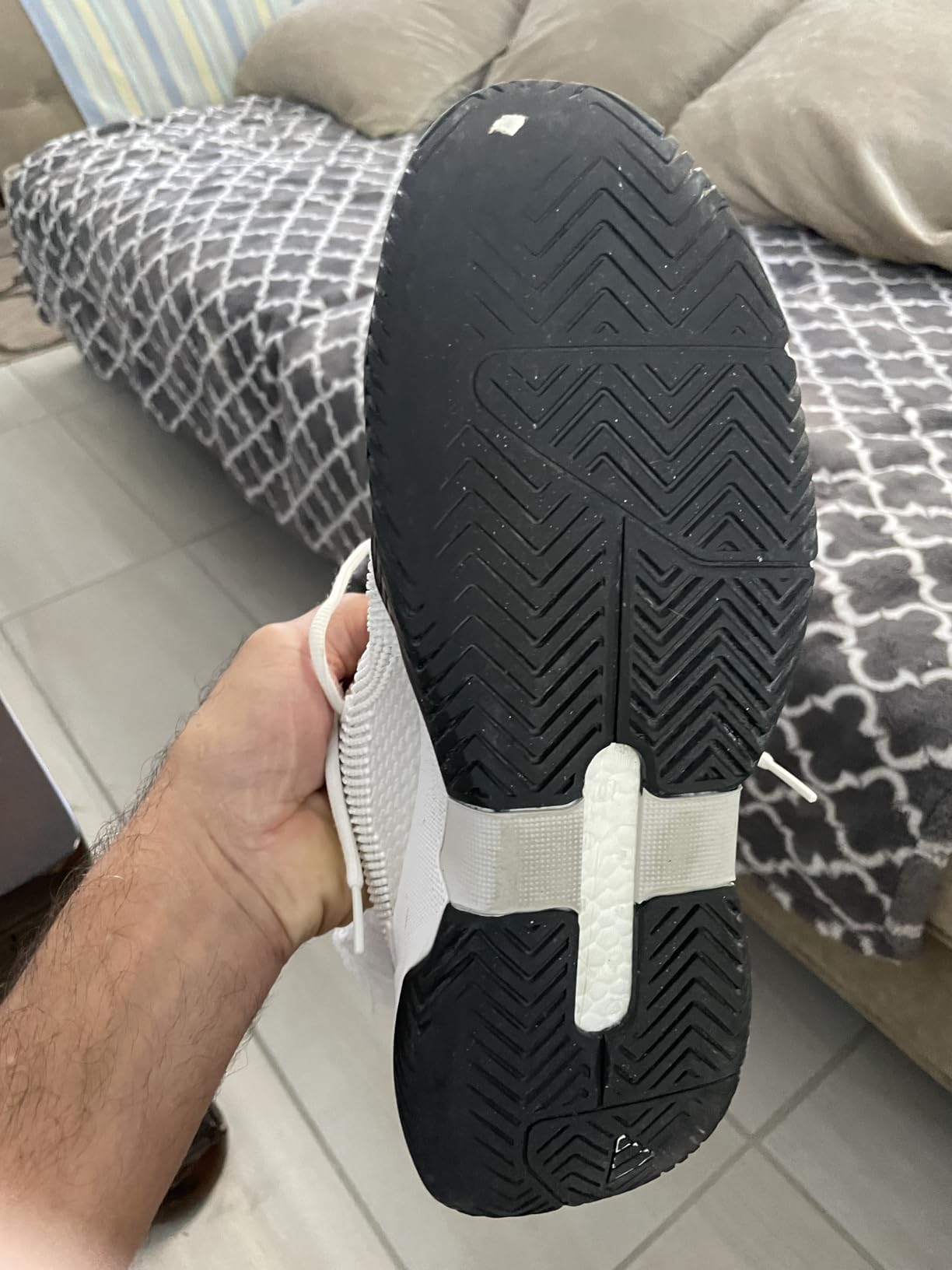 Adidas Mens Solematch Control 2 Tennis Shoes customer photo 1