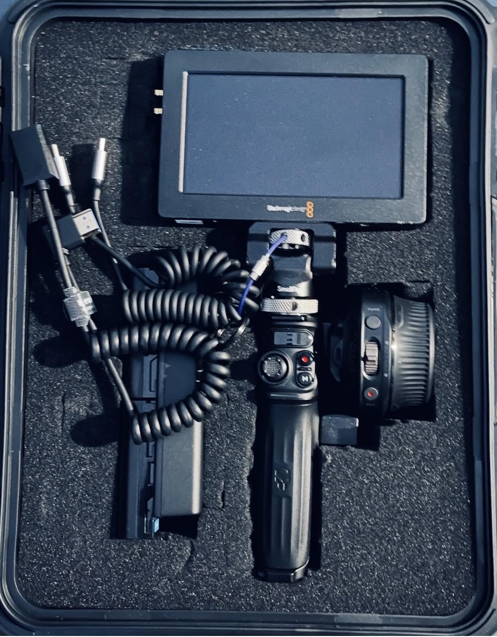 Tilta Nucleus Nano II Control Handle | Control for Nano II, M and Nano | Dual Motor Control | Power Nano II Hand Wheel | Mounting Points for Shoulder Rig or Monitor | Gimbal Ready WLC-T05-CH customer photo 2