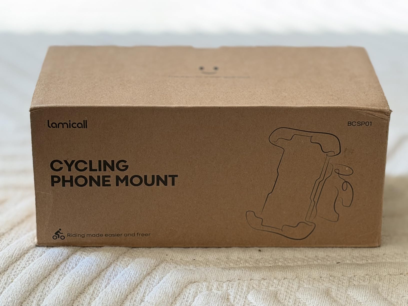 Lamicall Motorcycle Phone Mount Holder with Dual Vibration Dampener customer photo 2