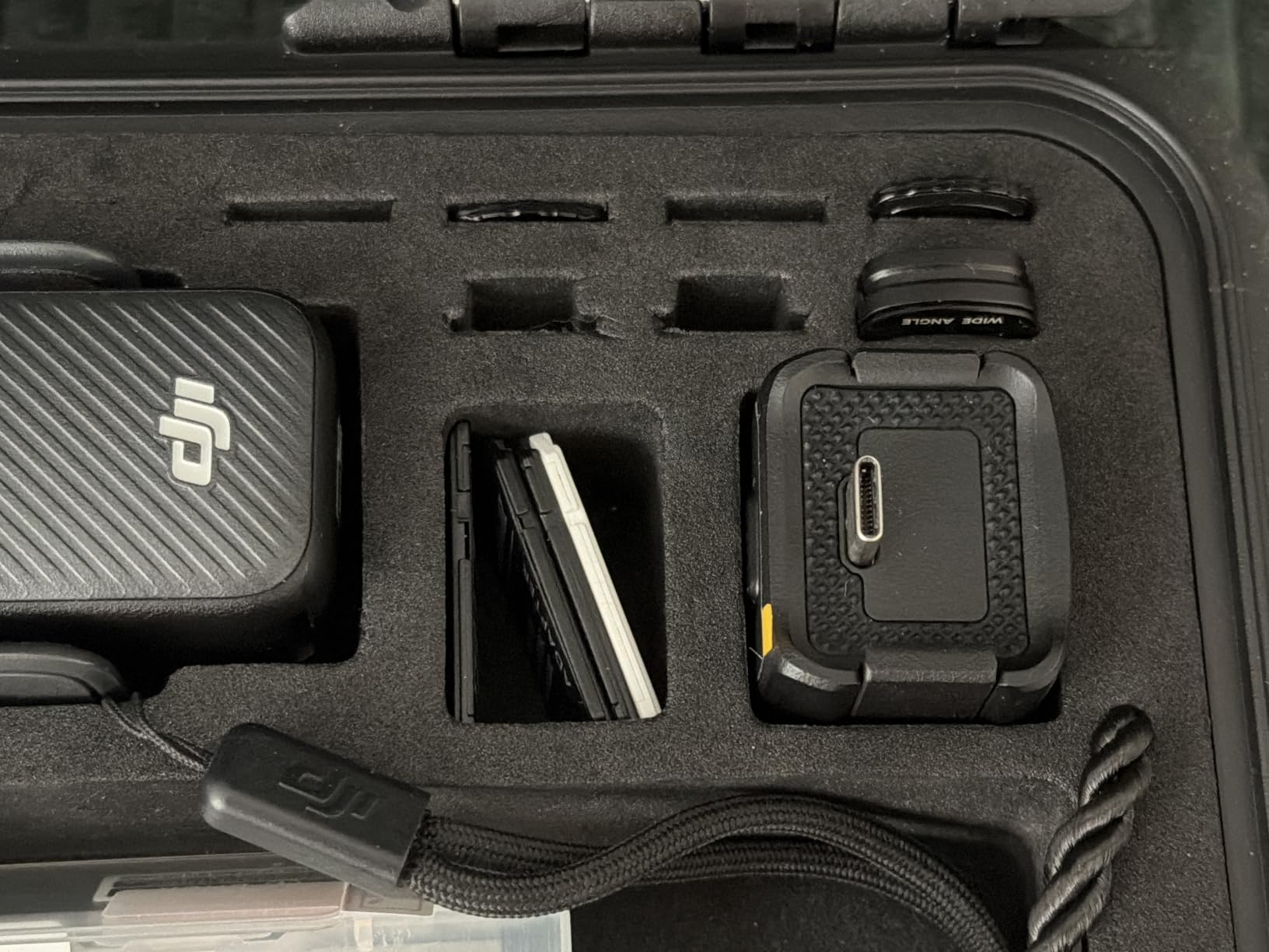 Lekufee Waterproof Hard Case for DJI Osmo Pocket 4, DJI Osmo Pocket 3, Mic 3/2/Mini, Creator Combo,Power Expansion Combo,Vlogging Camera and Accessories(Case Only) customer photo 1