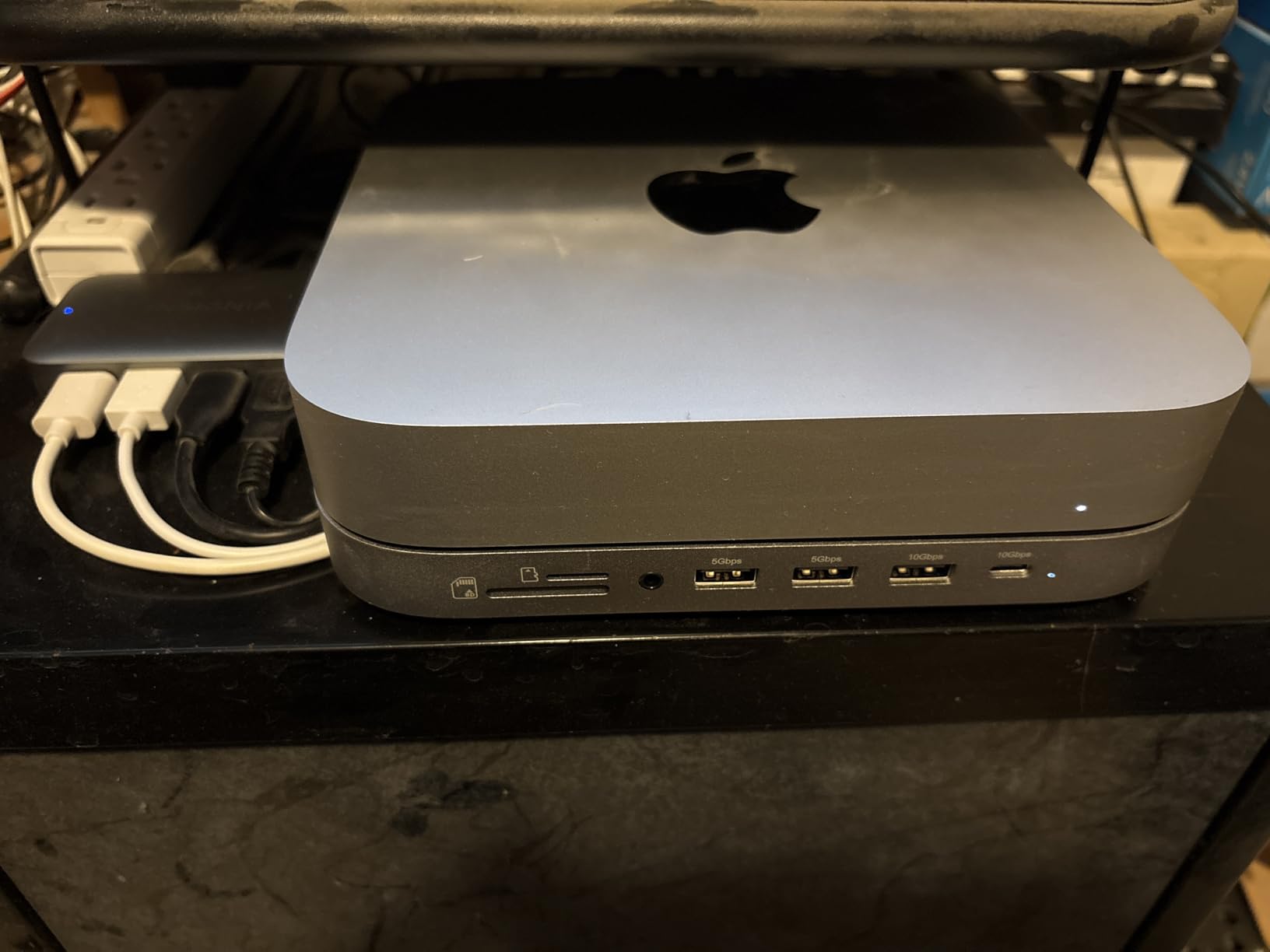 Satechi Mac Studio M5 Hub & Stand with NVMe SSD Enclosure, Silver customer photo 2
