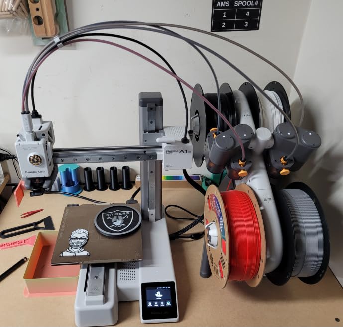 Bambu Lab A1 Mini Combo, A1 Mini 3D Printer&AMS lite, Multi-Color Printing customer photo 1