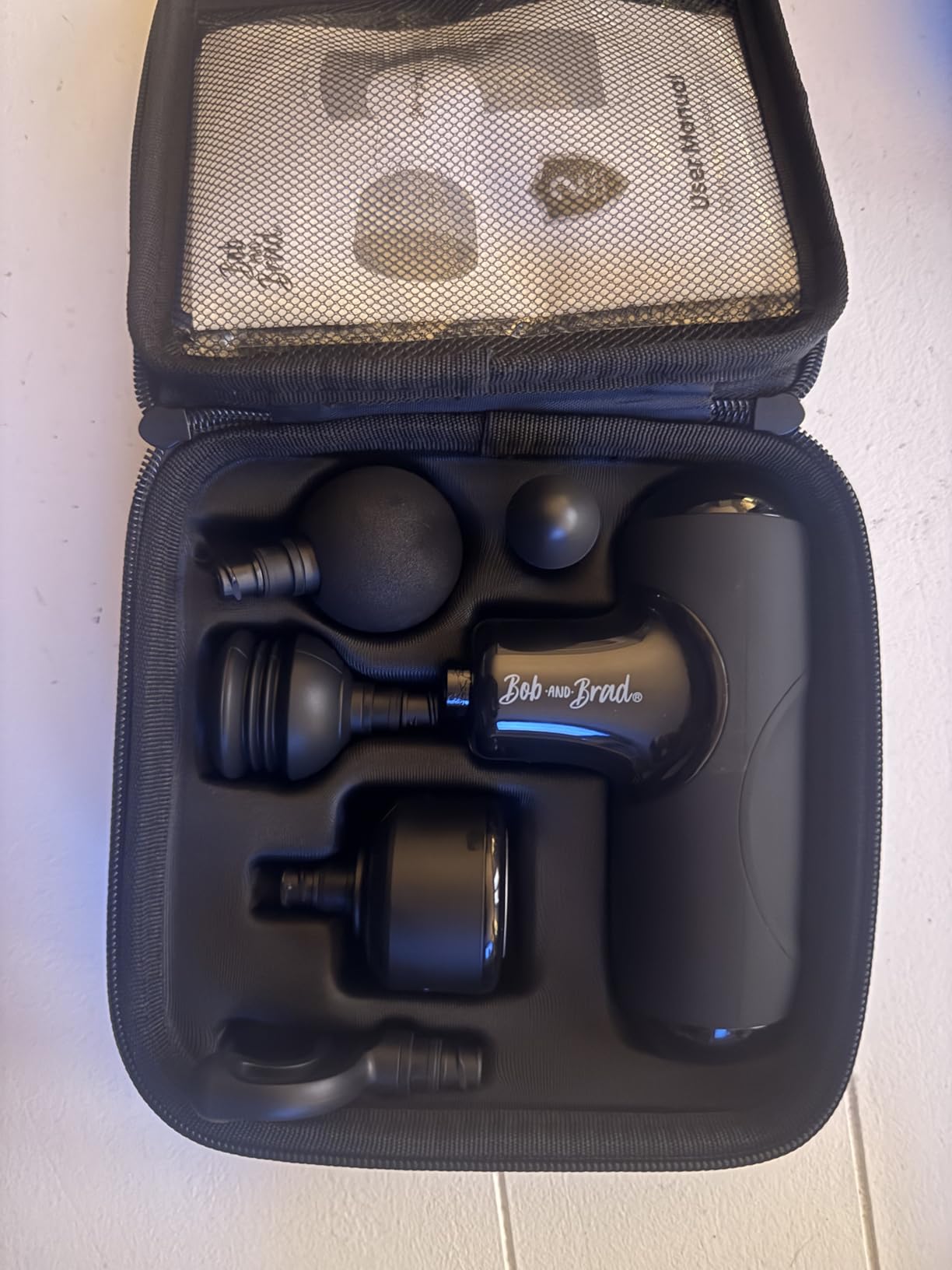 BOB AND BRAD Q2 Pro Mini Massage Gun with Heat and Cold for Muscle Recovery customer photo 1