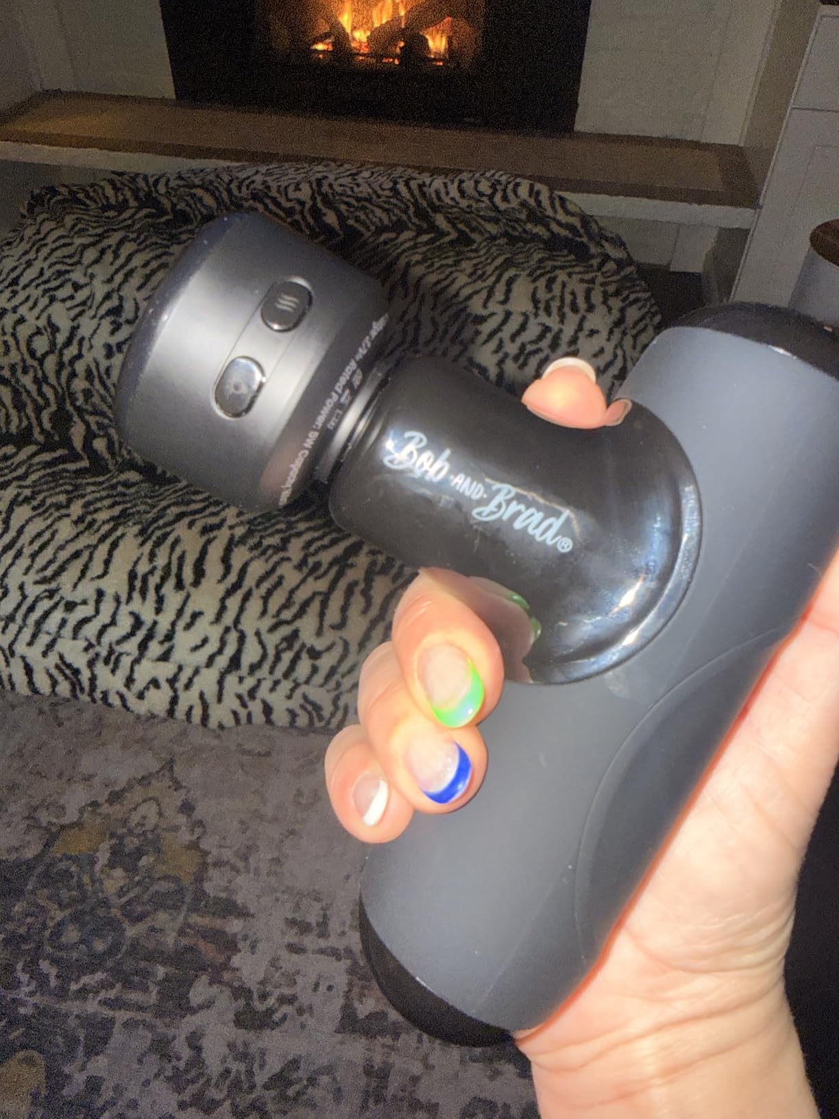 BOB AND BRAD Q2 Pro Mini Massage Gun with Heat and Cold for Muscle Recovery customer photo 2