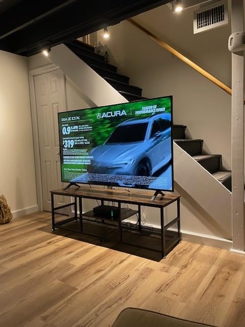 VECELO TV Stand for Televisions up to 80 Inch 70