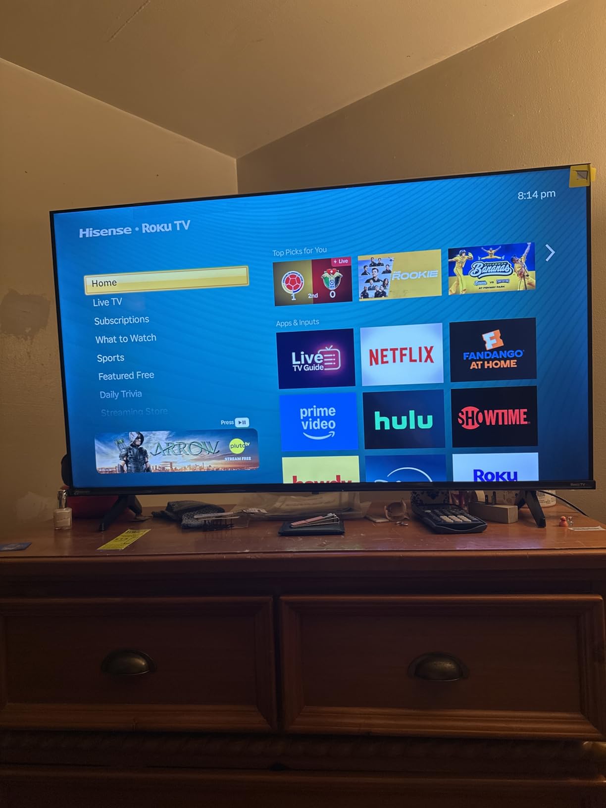 Hisense 40-Inch Class A4 Series FHD 1080p Smart Roku TV with Alexa Compatibility (40A4NR) - Dolby Audio, Slim Bezel Design, Google Assistant customer photo 2