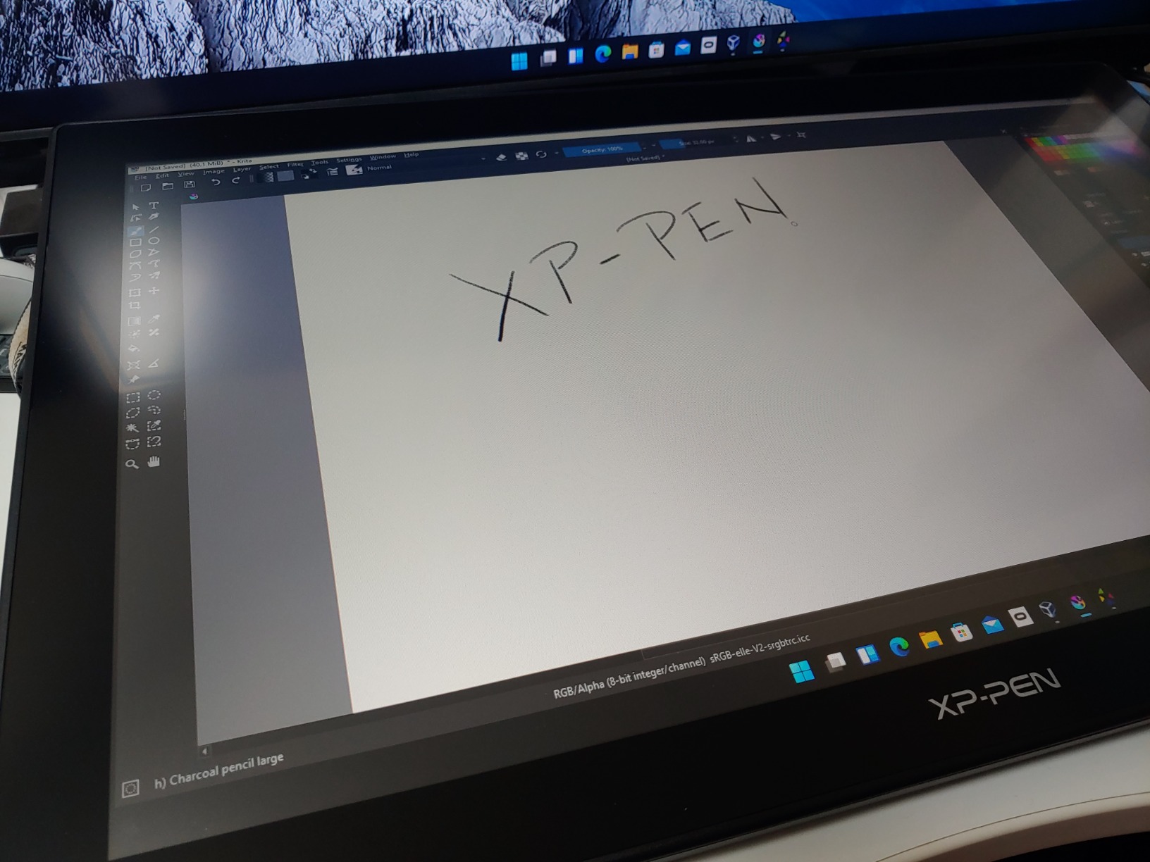 XPPen 4K UHD Artist Pro 19 Gen2 Drawing Tablet with Screen, 156% sRGB Graphic Tablet with 1.07 Billion Colors Anti-Glare Drawing Monitor with Dual 16384 Pen Pressure Stylus, Mini Keydial, 18.4
