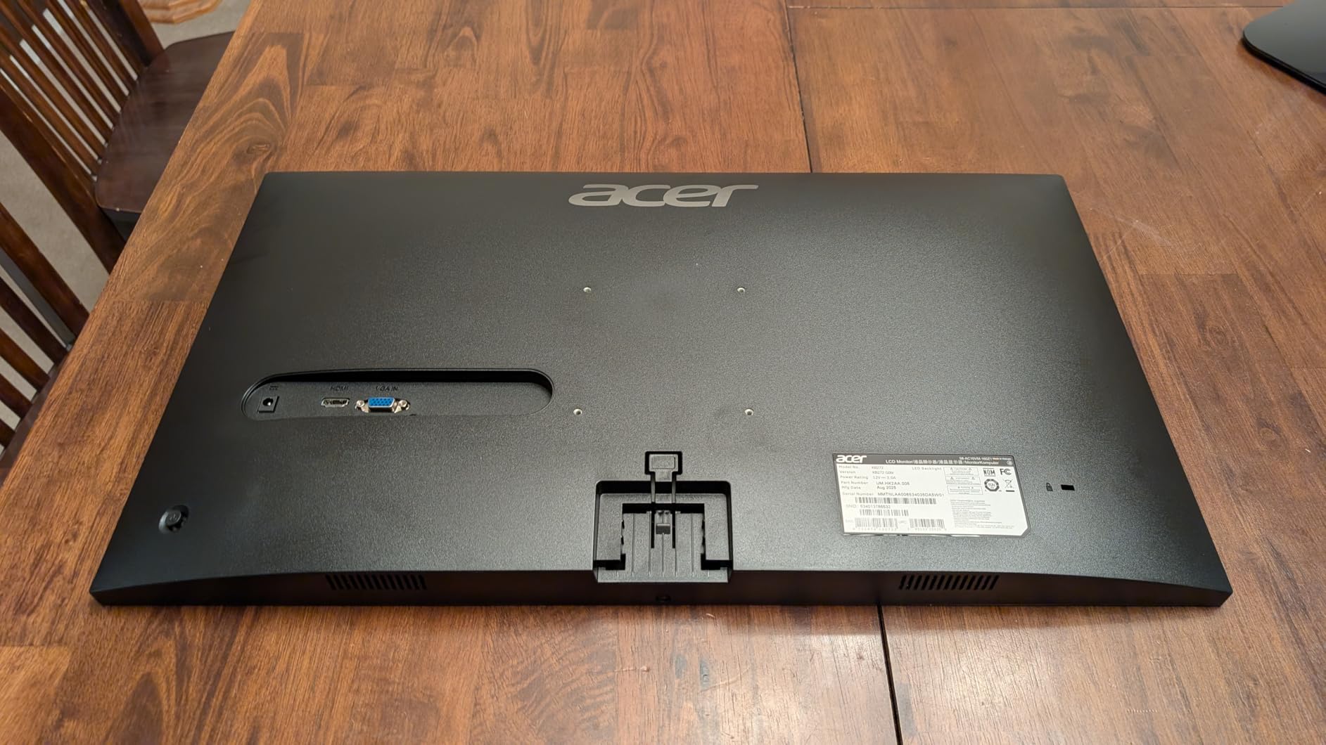 Acer 27in FHD 1920x1080 IPS 120Hz Gaming Monitor | Office KB272 G0bi customer photo 1
