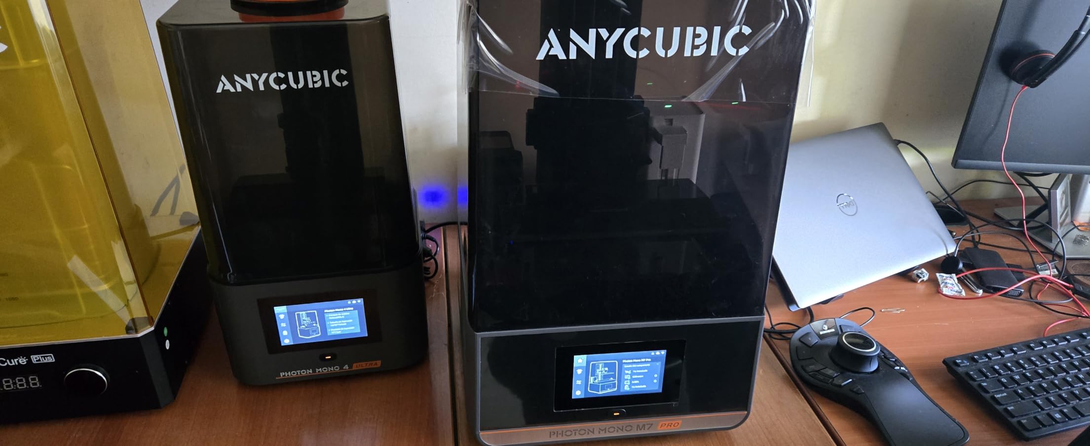 ANYCUBIC Photon Mono 4 Ultra 10K Resin 3D Printer, 7'' HD Mono Screen customer photo 1
