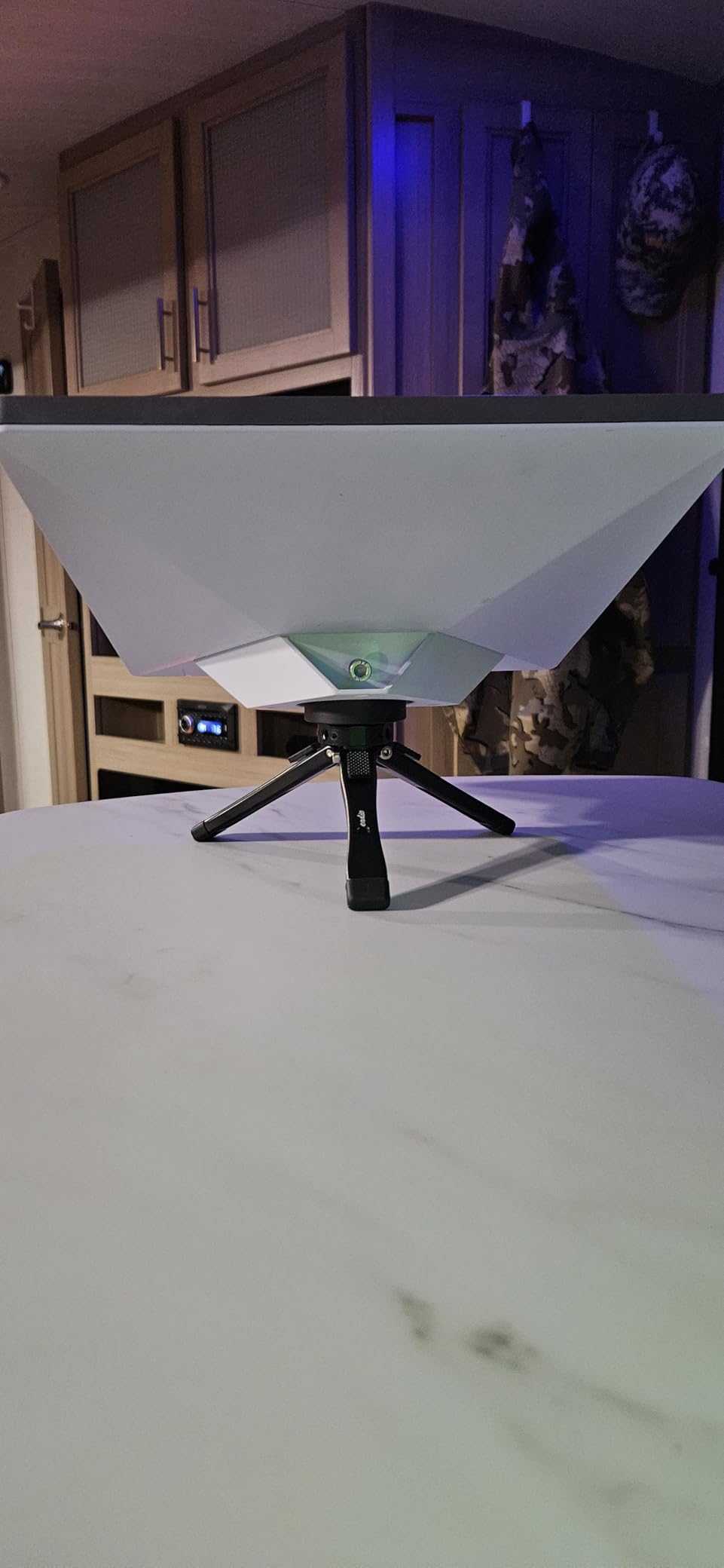 Zeadio Heavy Duty Mini Metal Tripod Stand - Universal Small Table Tripod for Camera, Gimbal, Action Cam, Camcorder, Microphone, LED Light, etc(40kg/88lb Load) customer photo 2