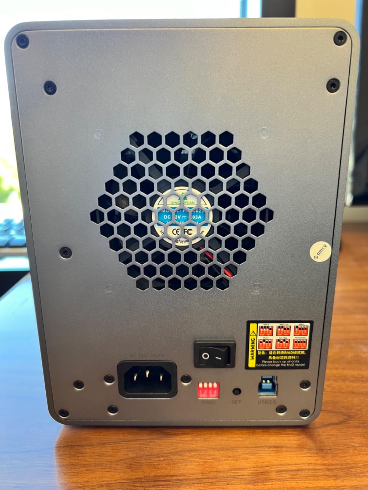 ORICO RAID 5 Bay RAID HDD Enclosures customer photo 1
