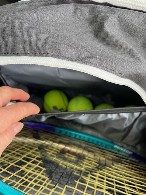 Ytonet Tennis Bags for Men 6 Rackets Large Racket Bag with Shoe Compartment customer photo 1