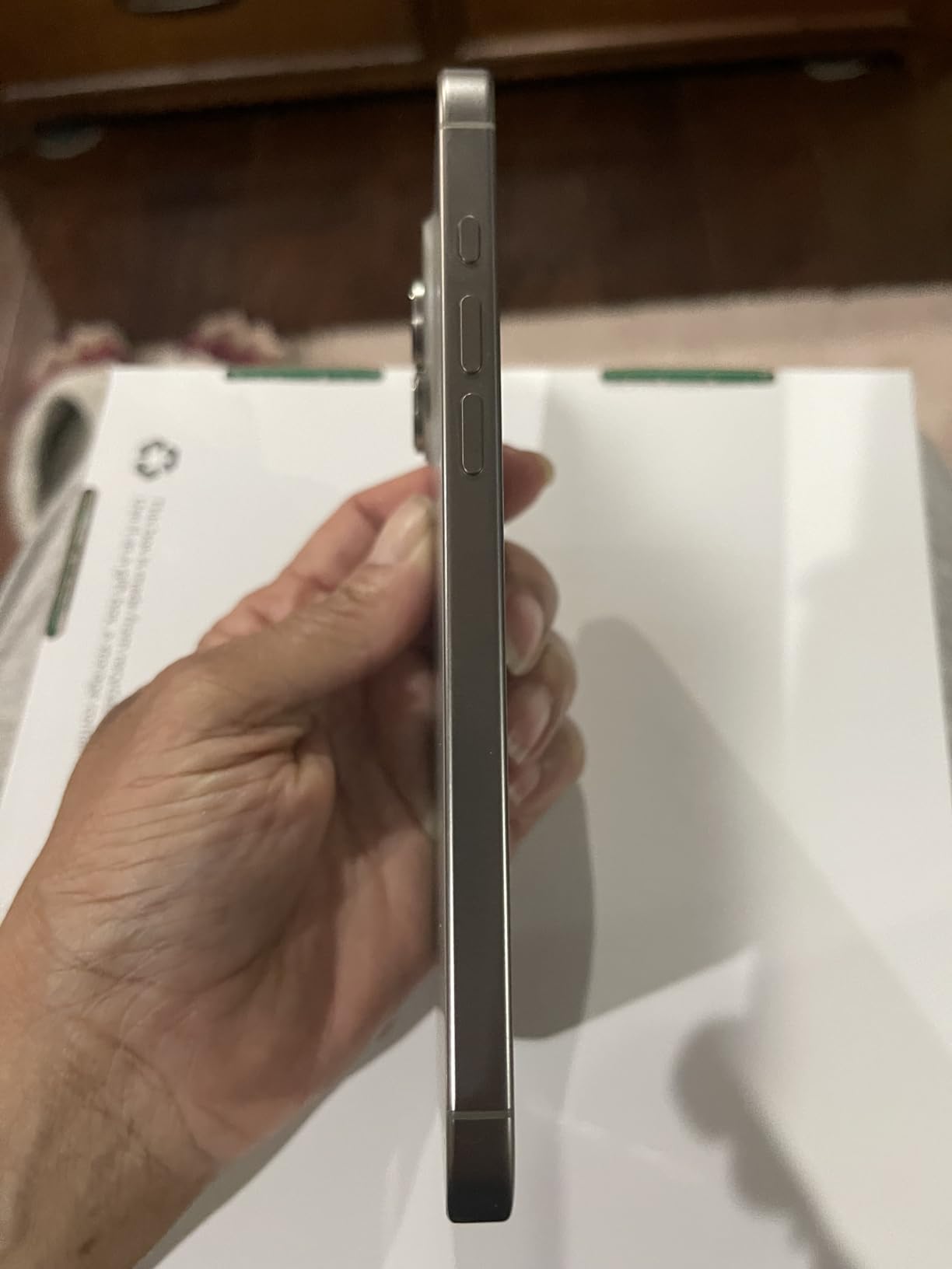 Apple iPhone 16 Pro Max, 512GB, Natural Titanium - Unlocked (Renewed) customer photo 2