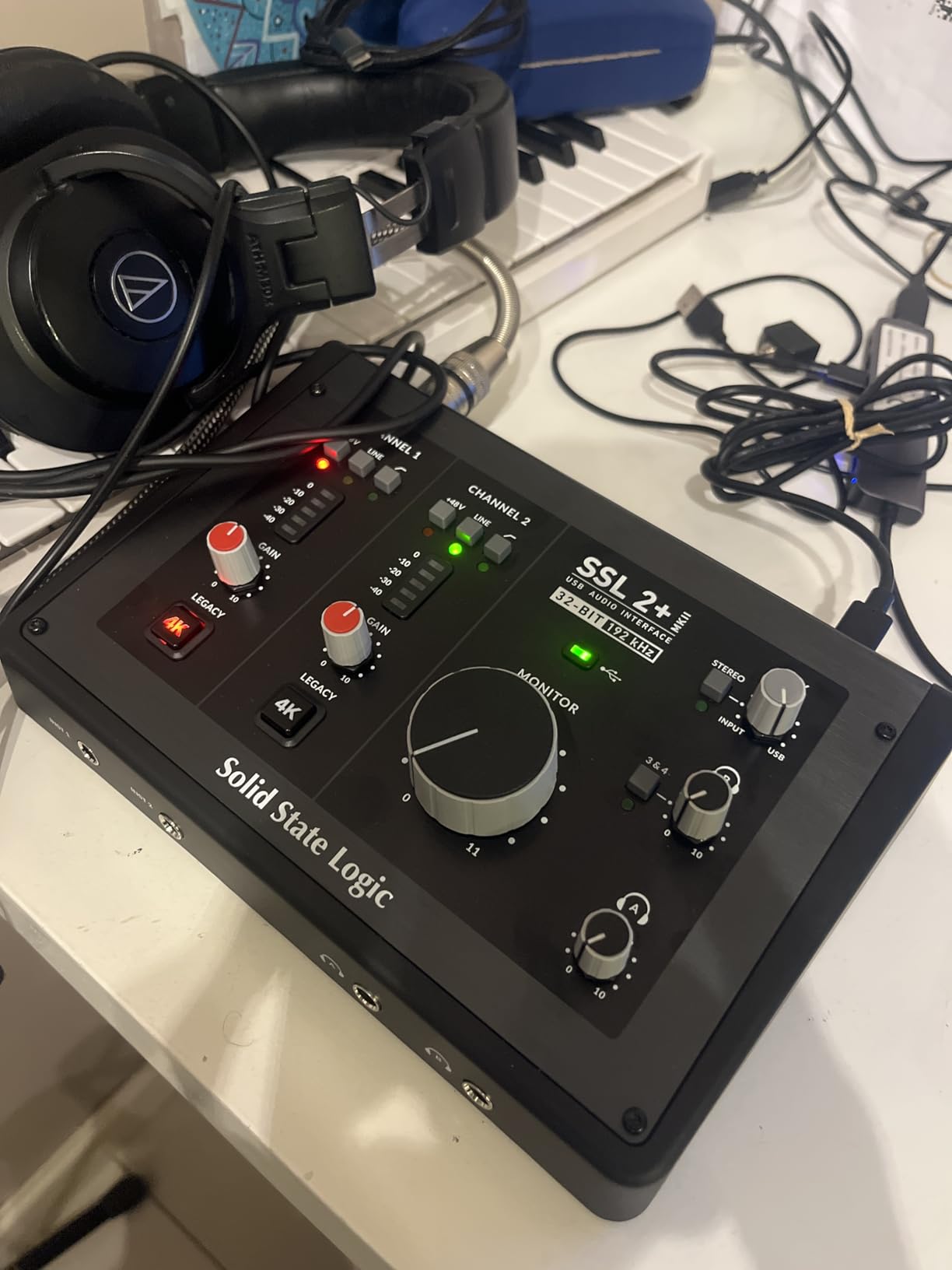 Solid State Logic 2 MKII Plus USB-C Audio Interface 2x4 customer photo 1