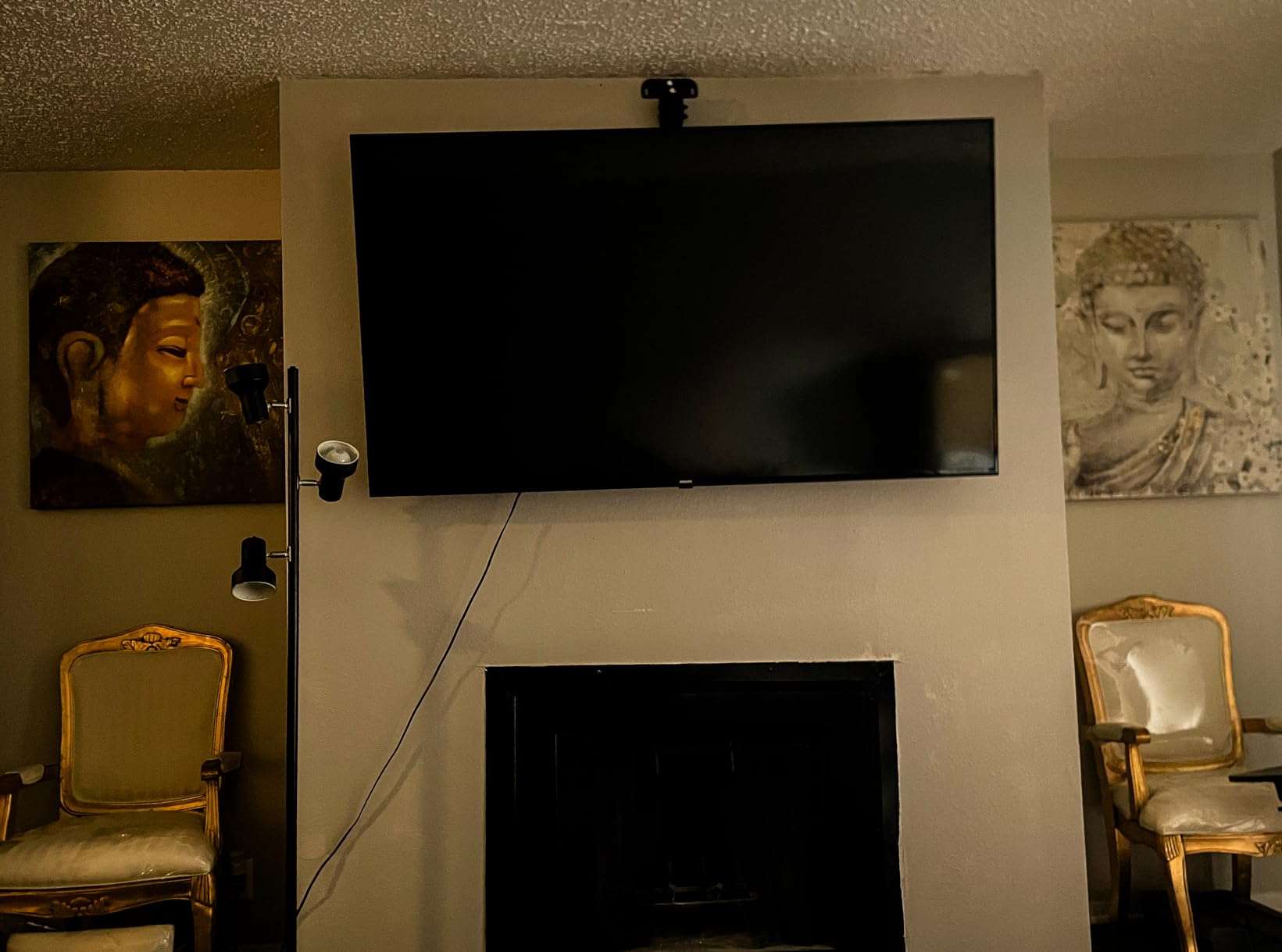 VIVO Black TV Ceiling Mount for 43 to 86 inch Screens, MOUNT-VC86-3 customer photo 1