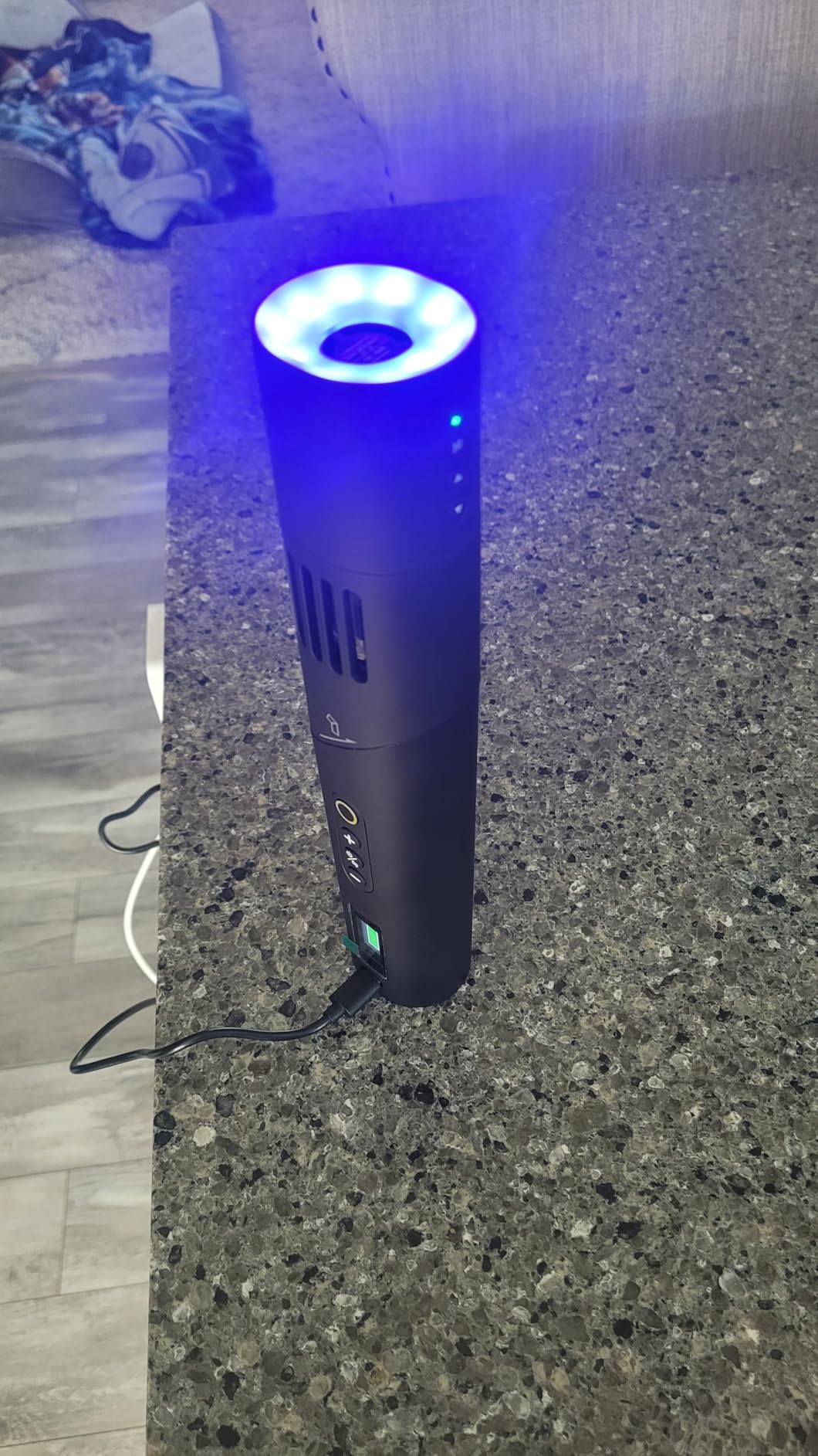 COLBOR CF5 40W Portable Fog Machine for Photography, RGB Light & Remote customer photo 2