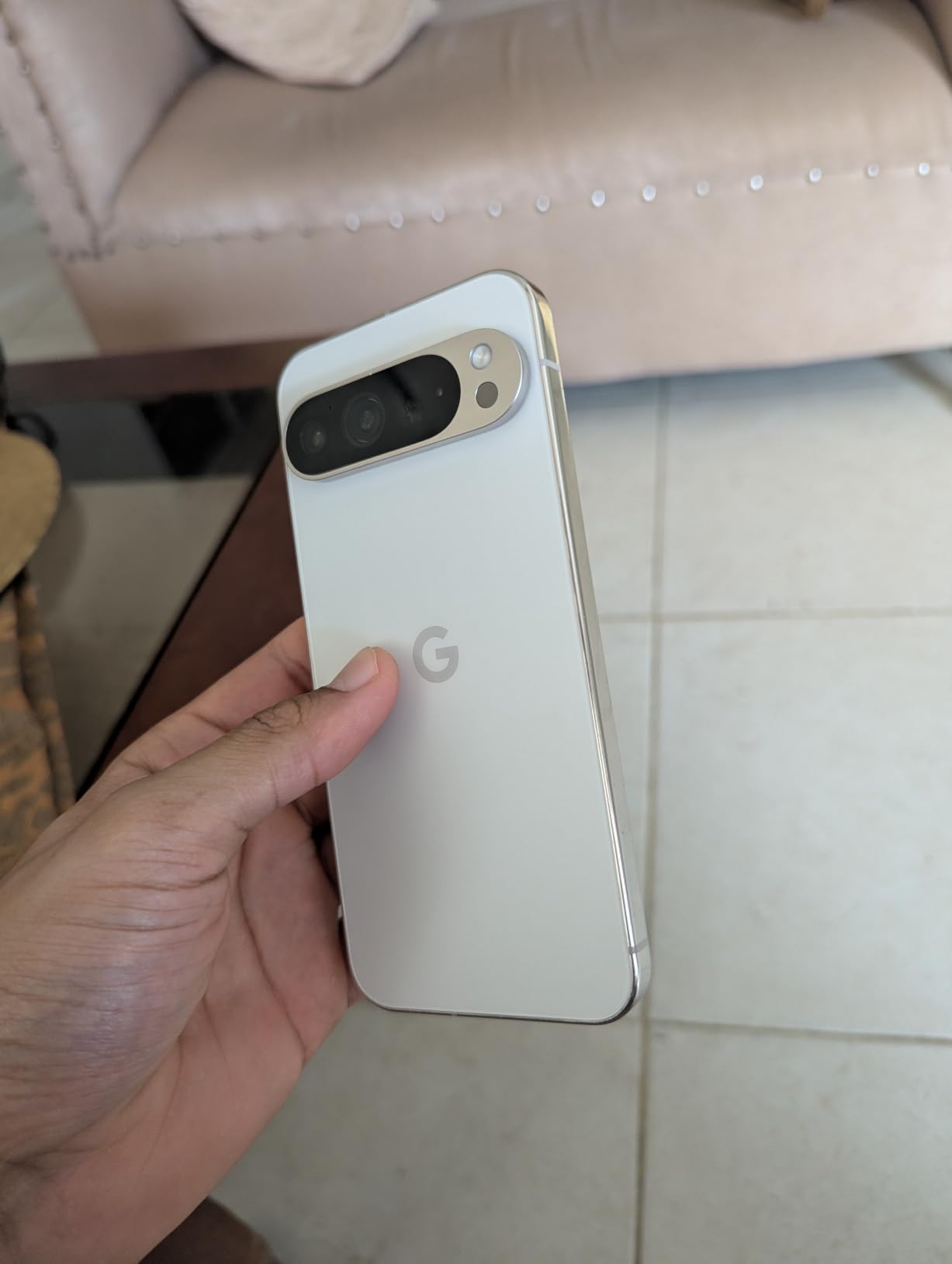 Google Pixel 9 Pro XL 5G, 256GB + 16GB RAM, Rose Quartz - Unlocked (Renewed) customer photo 2