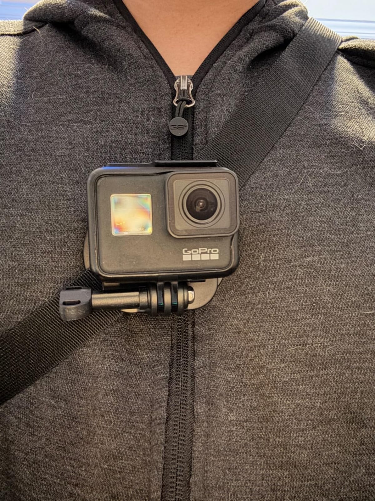 K&F CONCEPT Magnetic Action Camera Chest Mount for GoPro Hero 13/12/11/10/9 customer photo 1