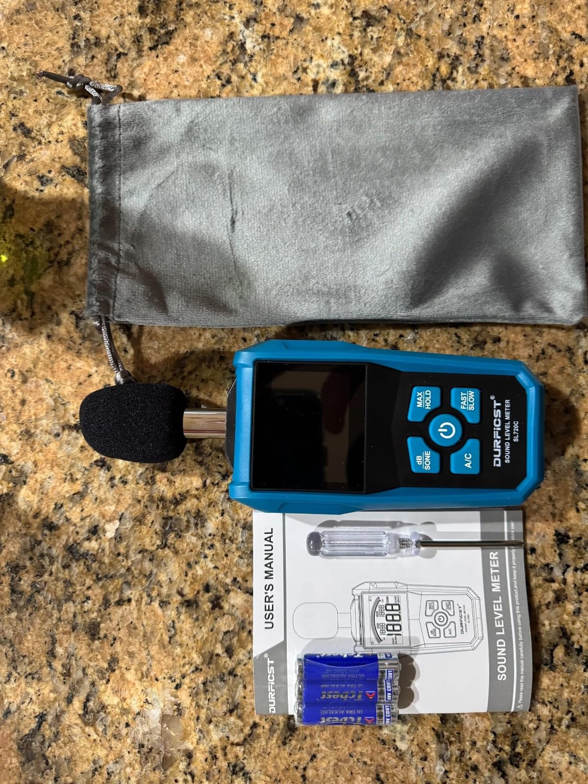 Decibel Meter, DURFICST Sound Level Meter, Noise Decibel Reader 30-130dB customer photo 2