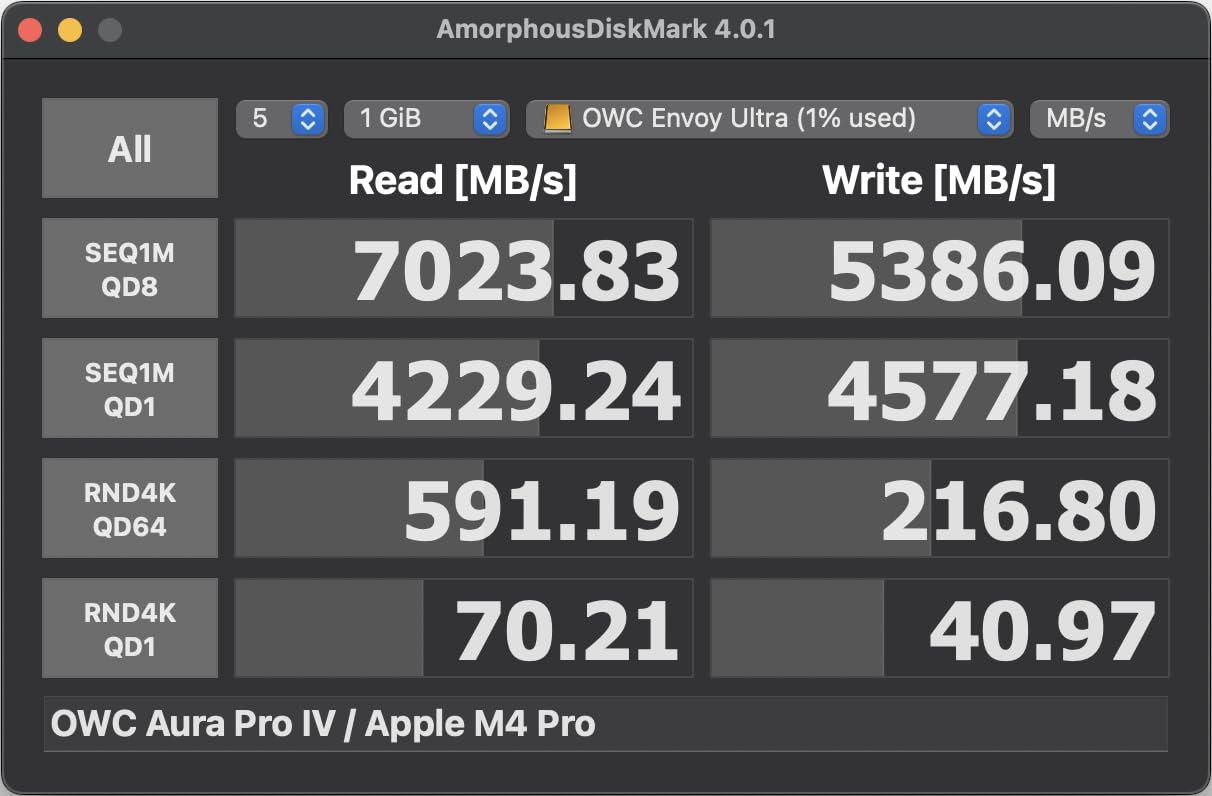 OWC Envoy Ultra 2TB Thunderbolt 5 Portable NVMe SSD Storage Solution customer photo 2