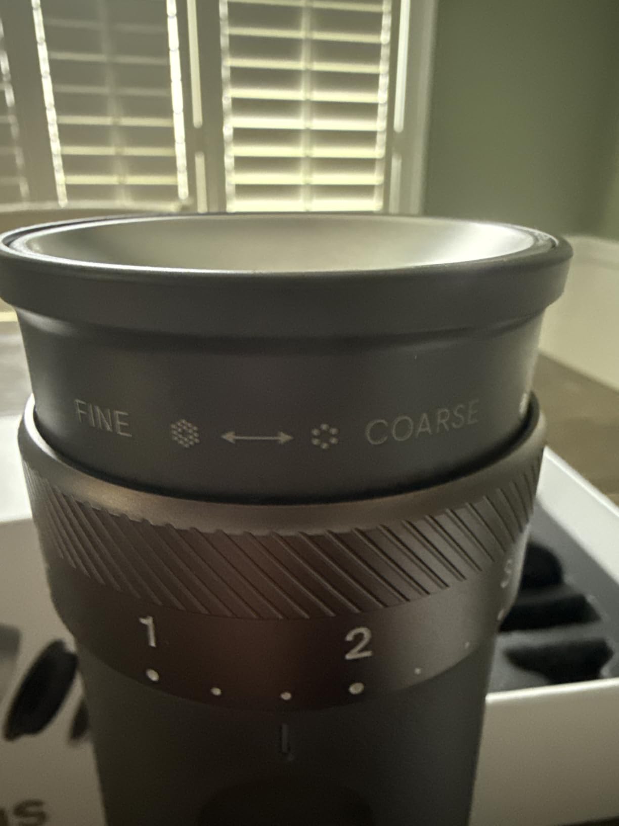 OutIn Fino Portable Electric Coffee Grinder with 28 Precise Grind Settings customer photo 1