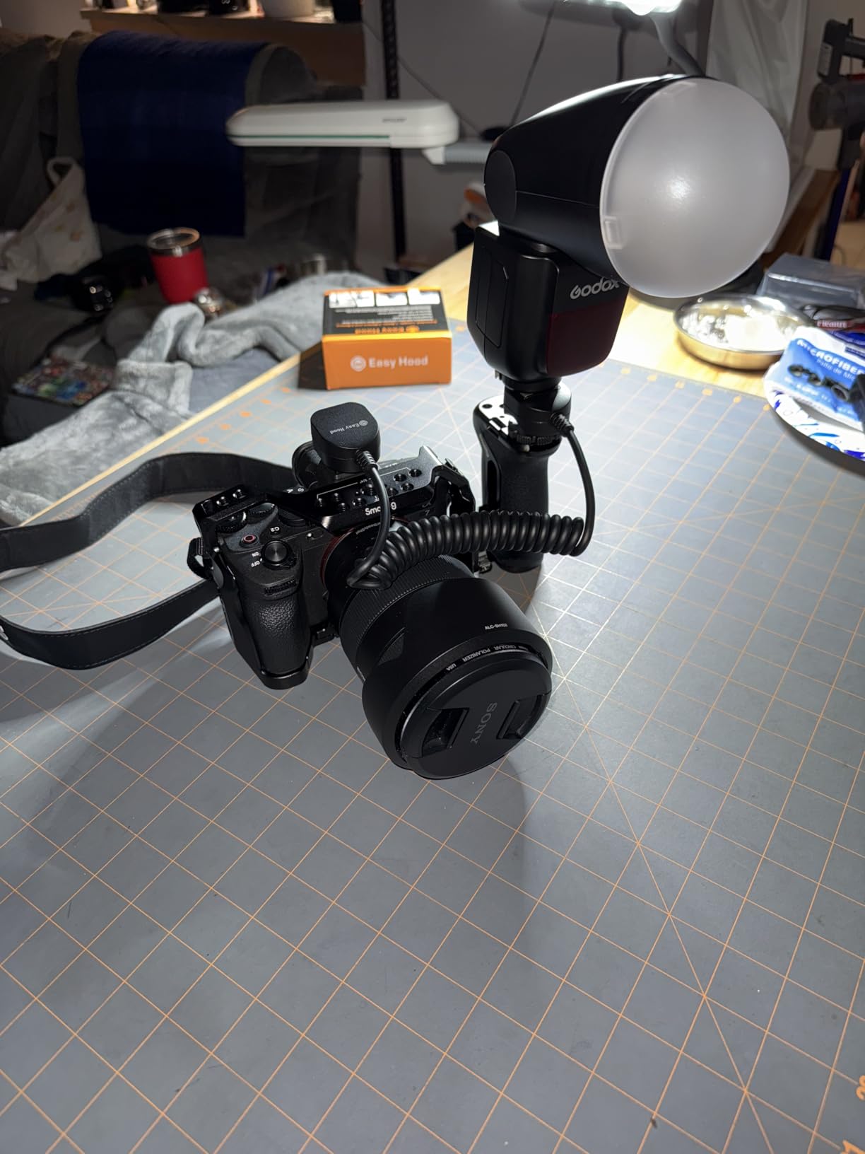GODOX V1 V1-C TTL Godox Flash for Canon Flash Speedlite,76Ws Round Head customer photo 2